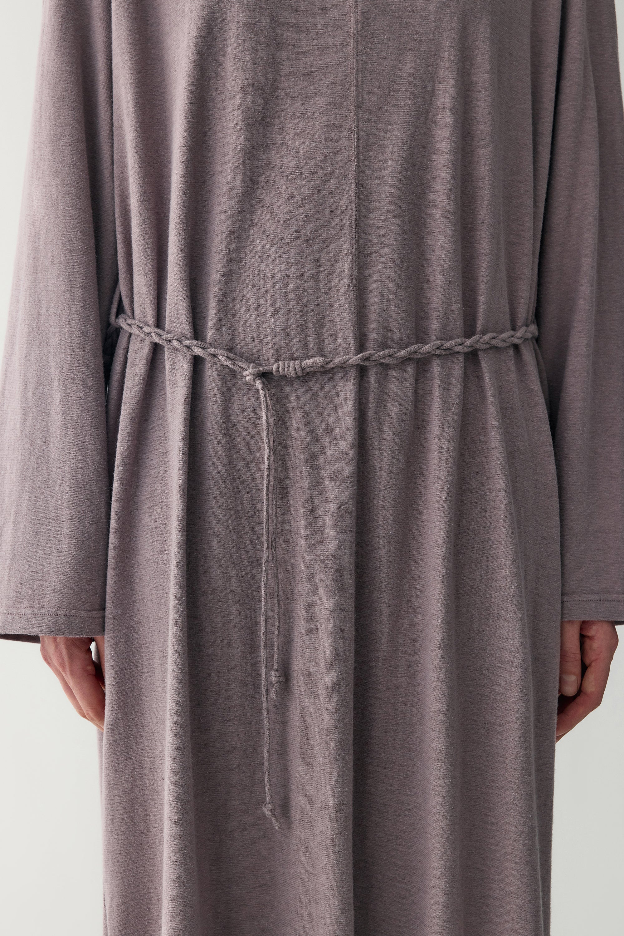 Hemp Round Neck Dress - Image 9