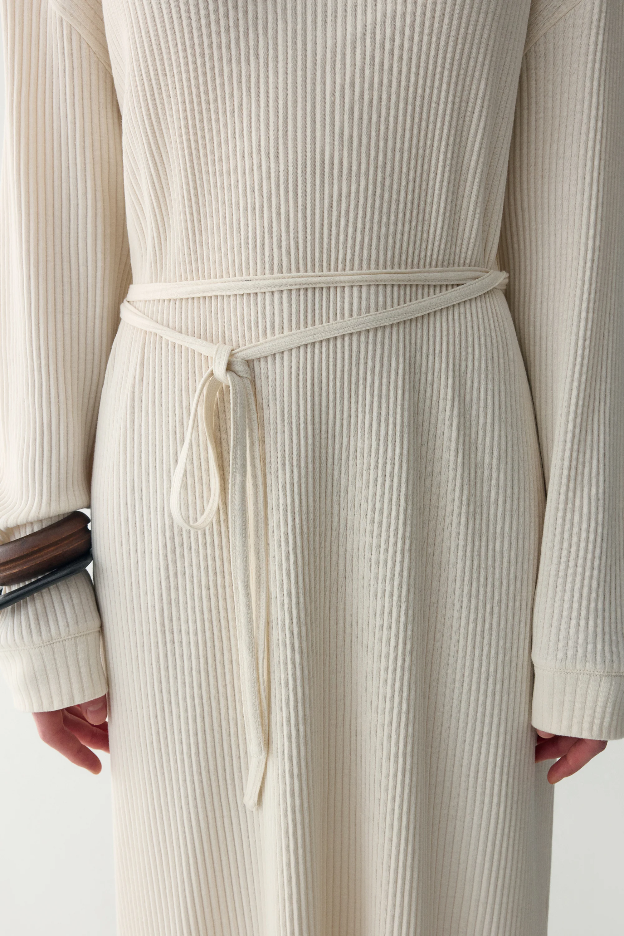 Organic Cotton Round Neck Dress - Image 12