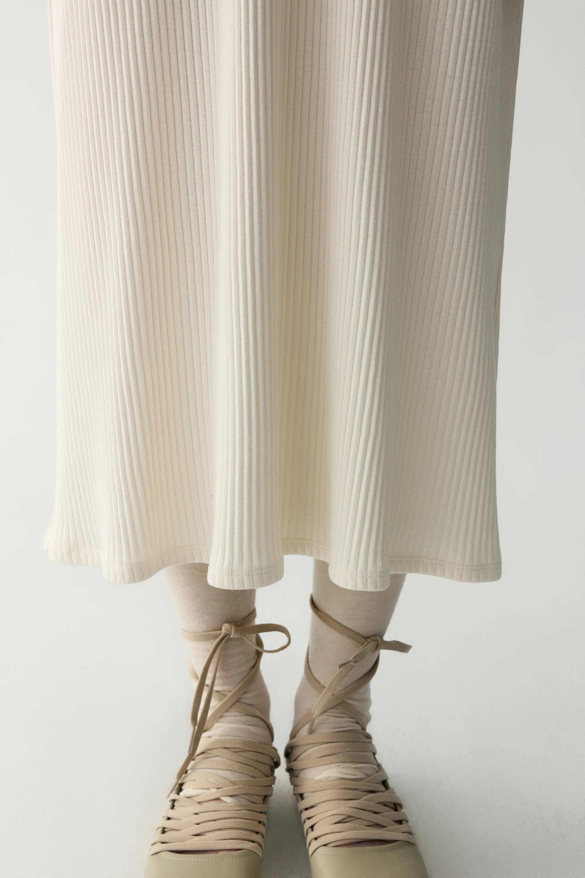 Organic Cotton Round Neck Dress - Image 14