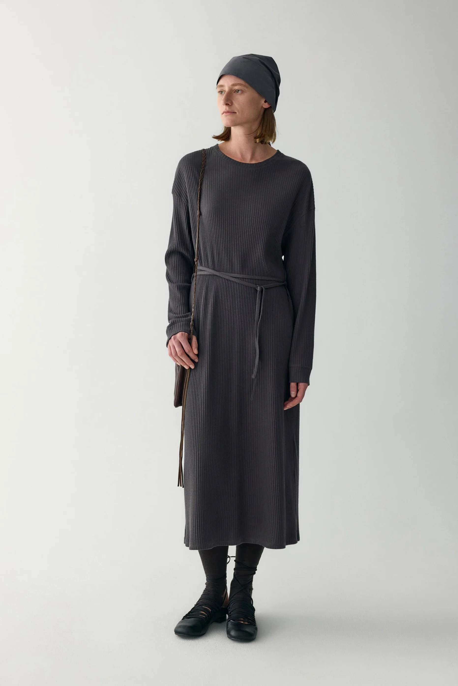 Organic Cotton Round Neck Dress - Image 16