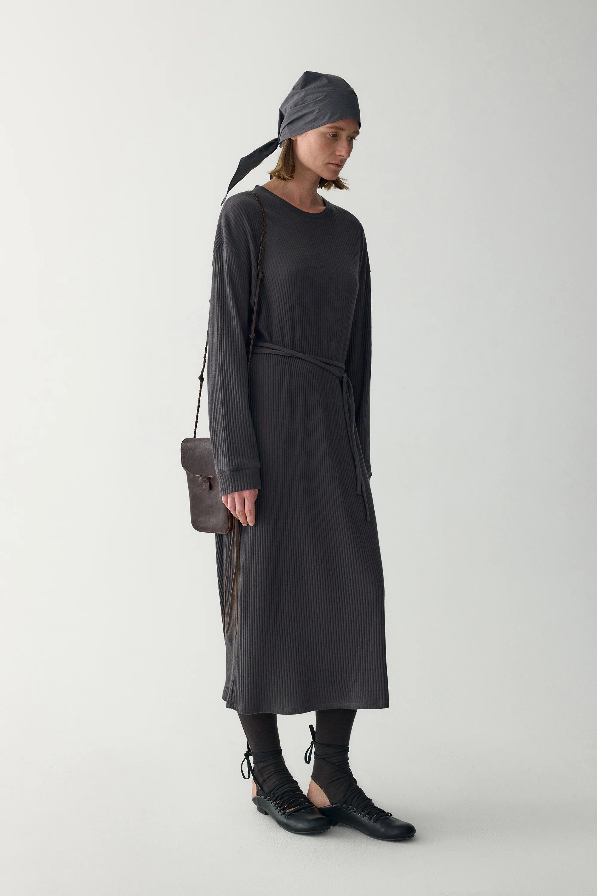 Organic Cotton Round Neck Dress - Image 17