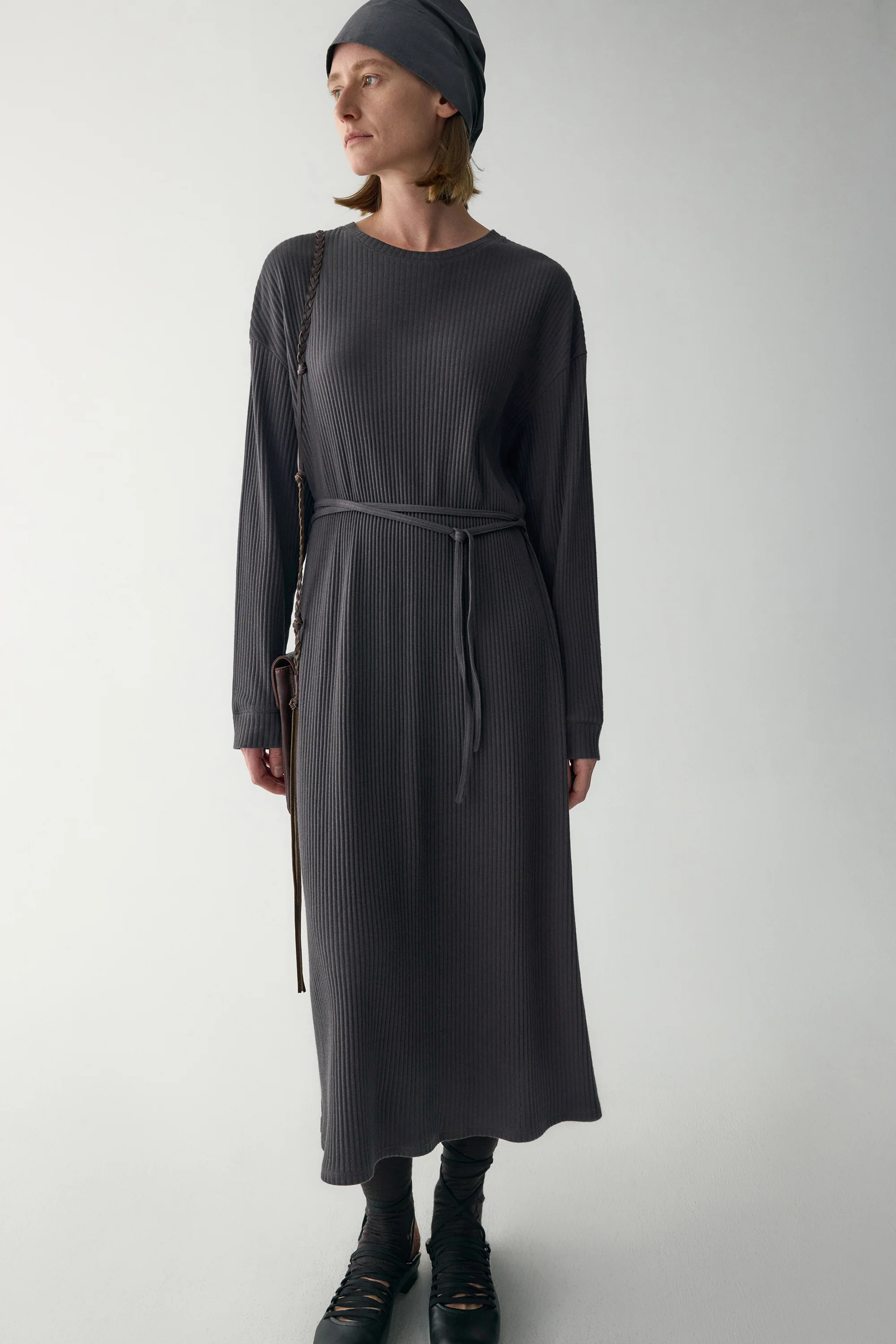 Organic Cotton Round Neck Dress - Image 19