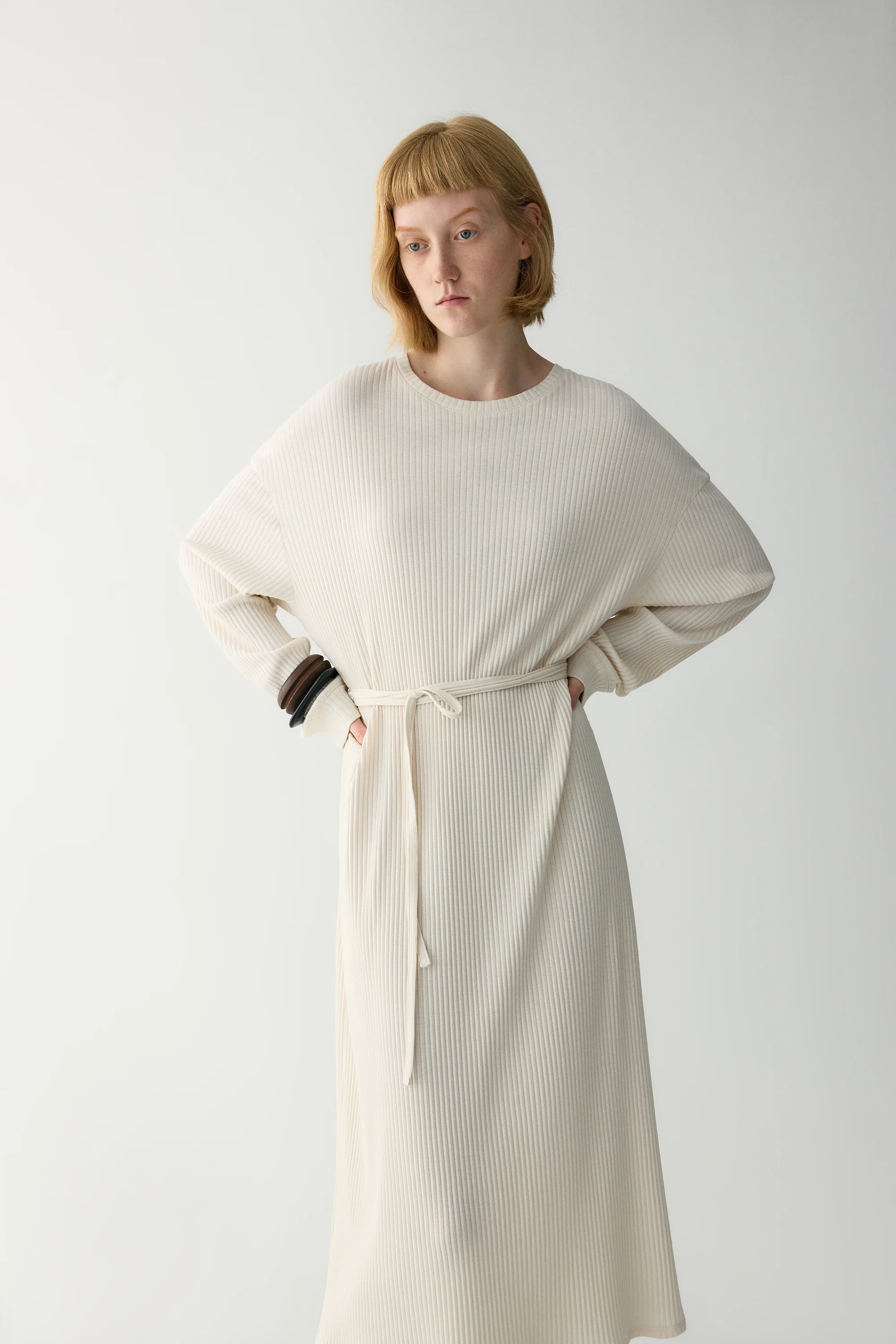 Organic Cotton Round Neck Dress - Image 7