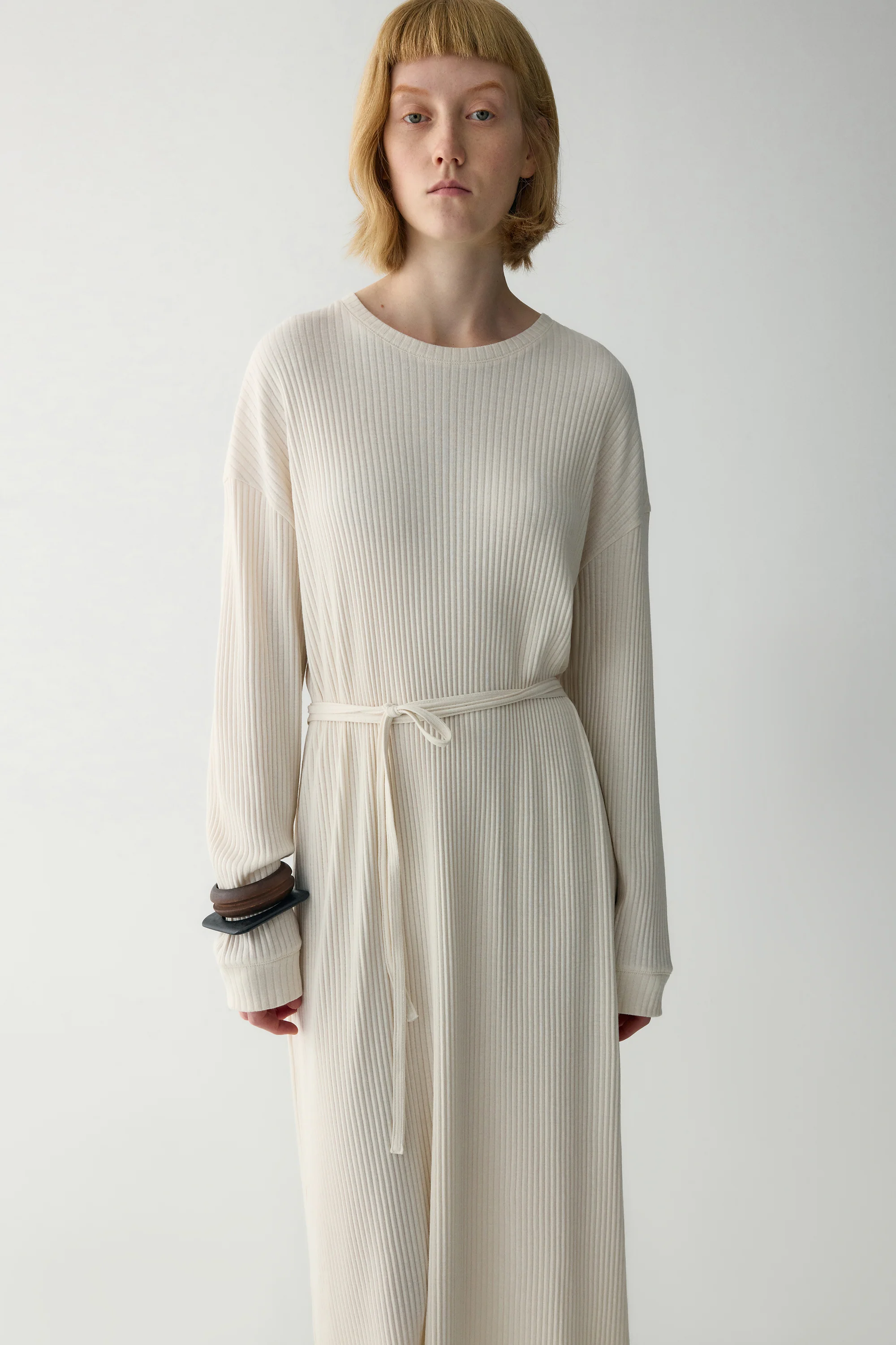 Organic Cotton Round Neck Dress - Image 9