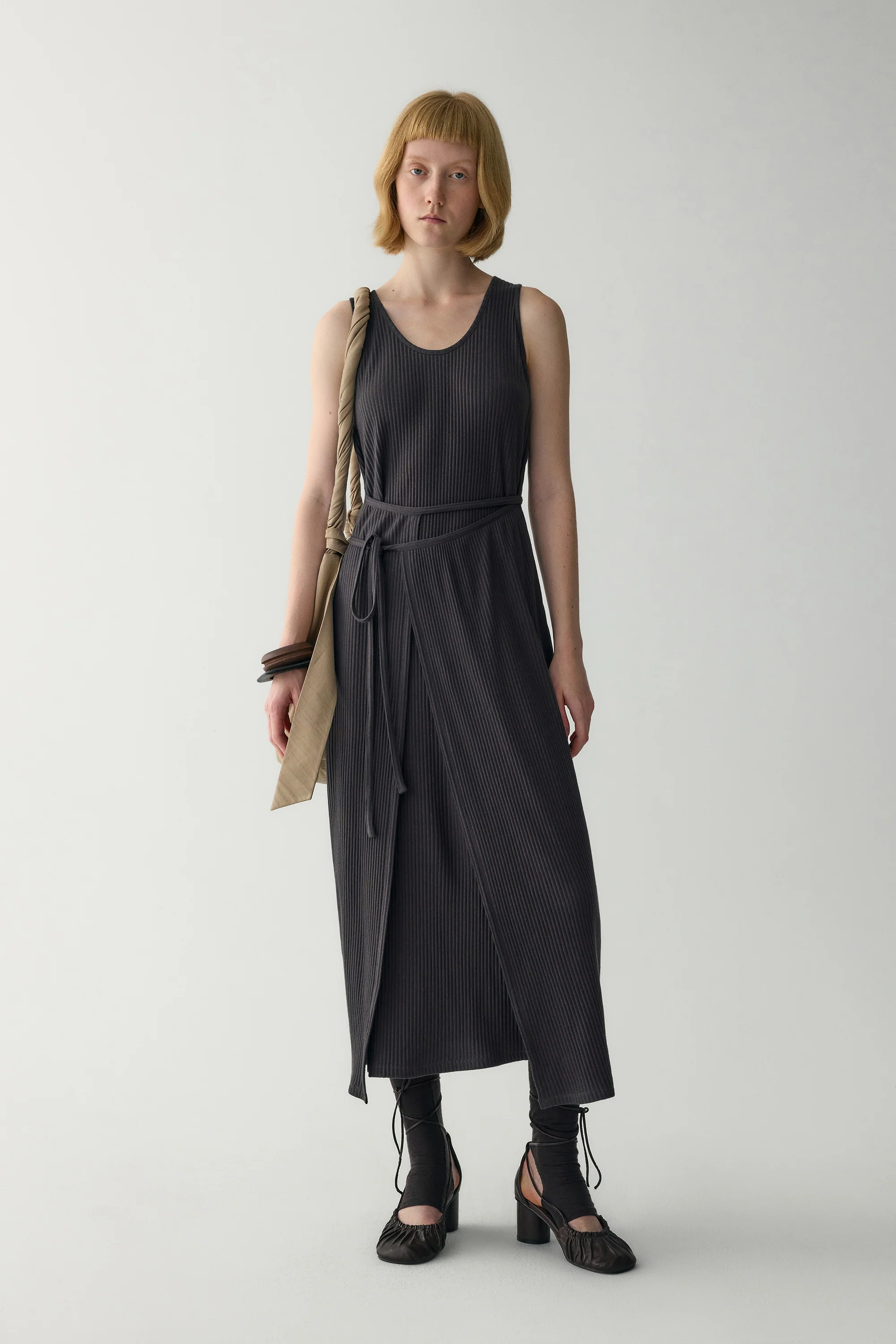 Hemp Wrap Dress - Image 12