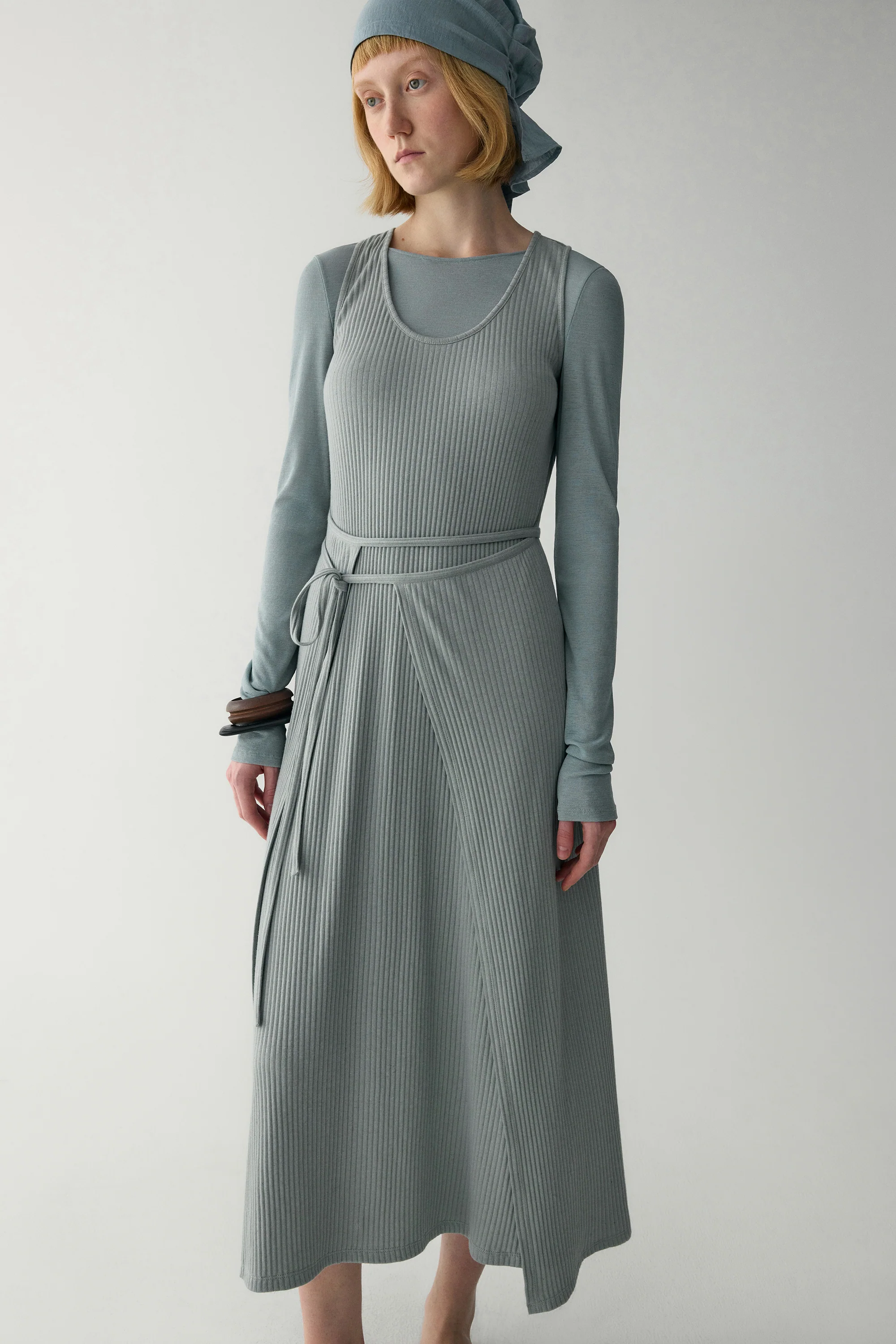 Hemp Wrap Dress - Image 5