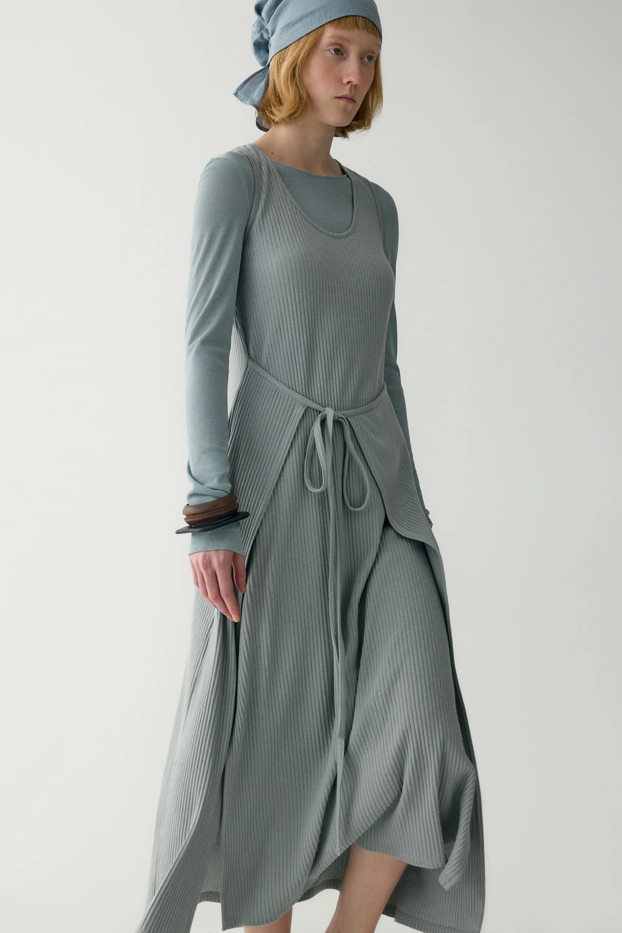 Hemp Wrap Dress - Image 6
