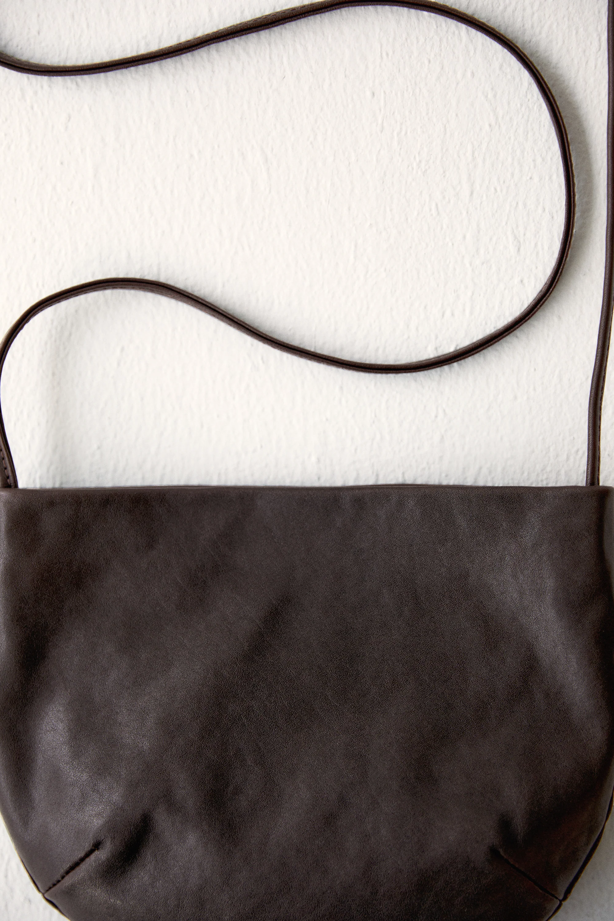 Calfskin Half Moon Crossbody Bag - Image 11