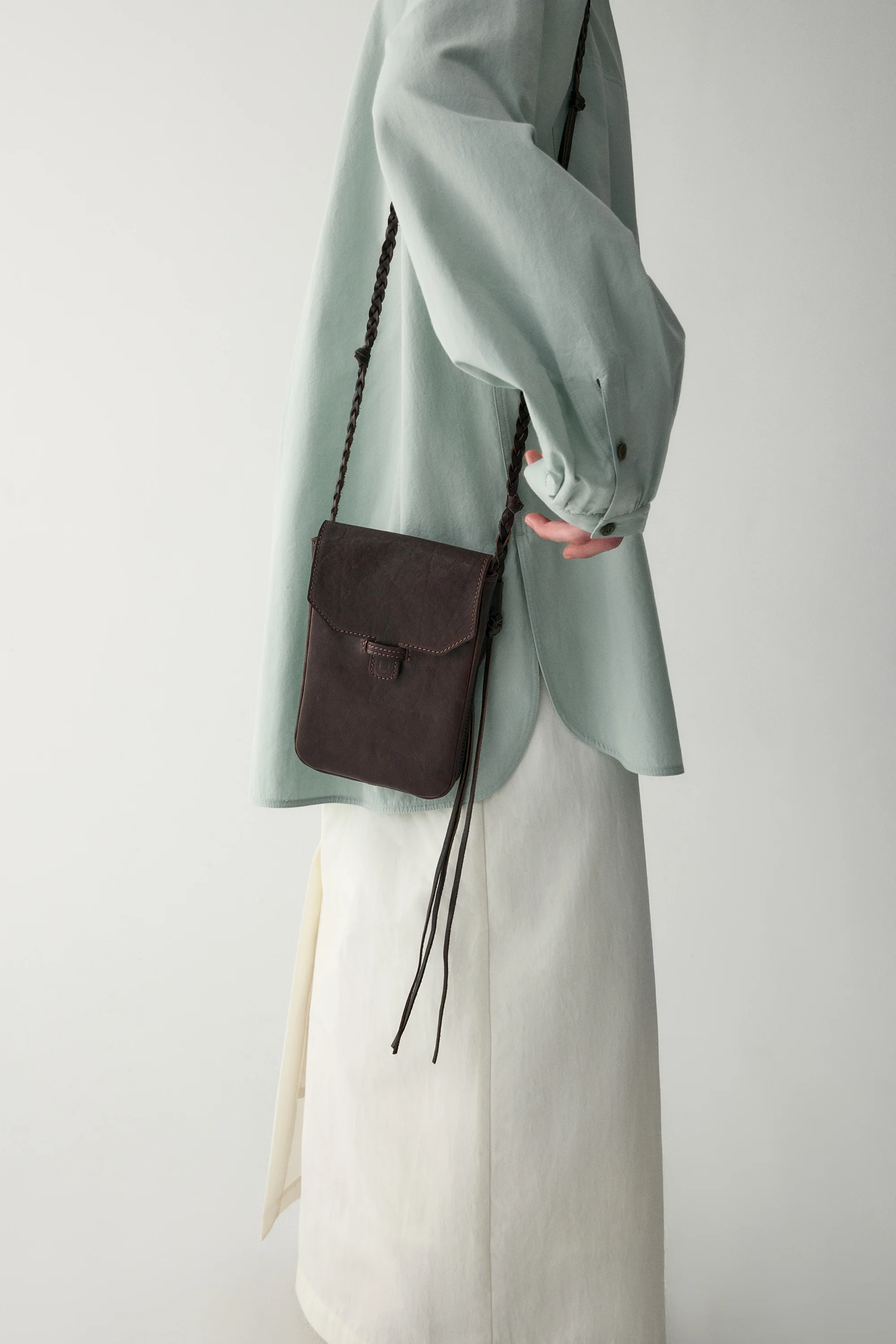 Handmade Calfskin Phone Bag - Image 11