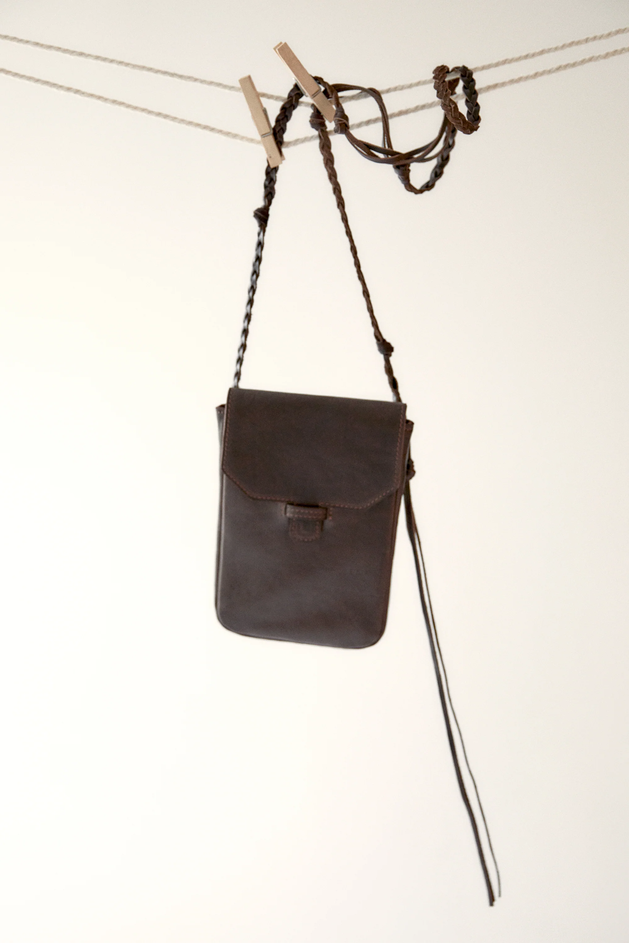 Handmade Calfskin Phone Bag - Image 12