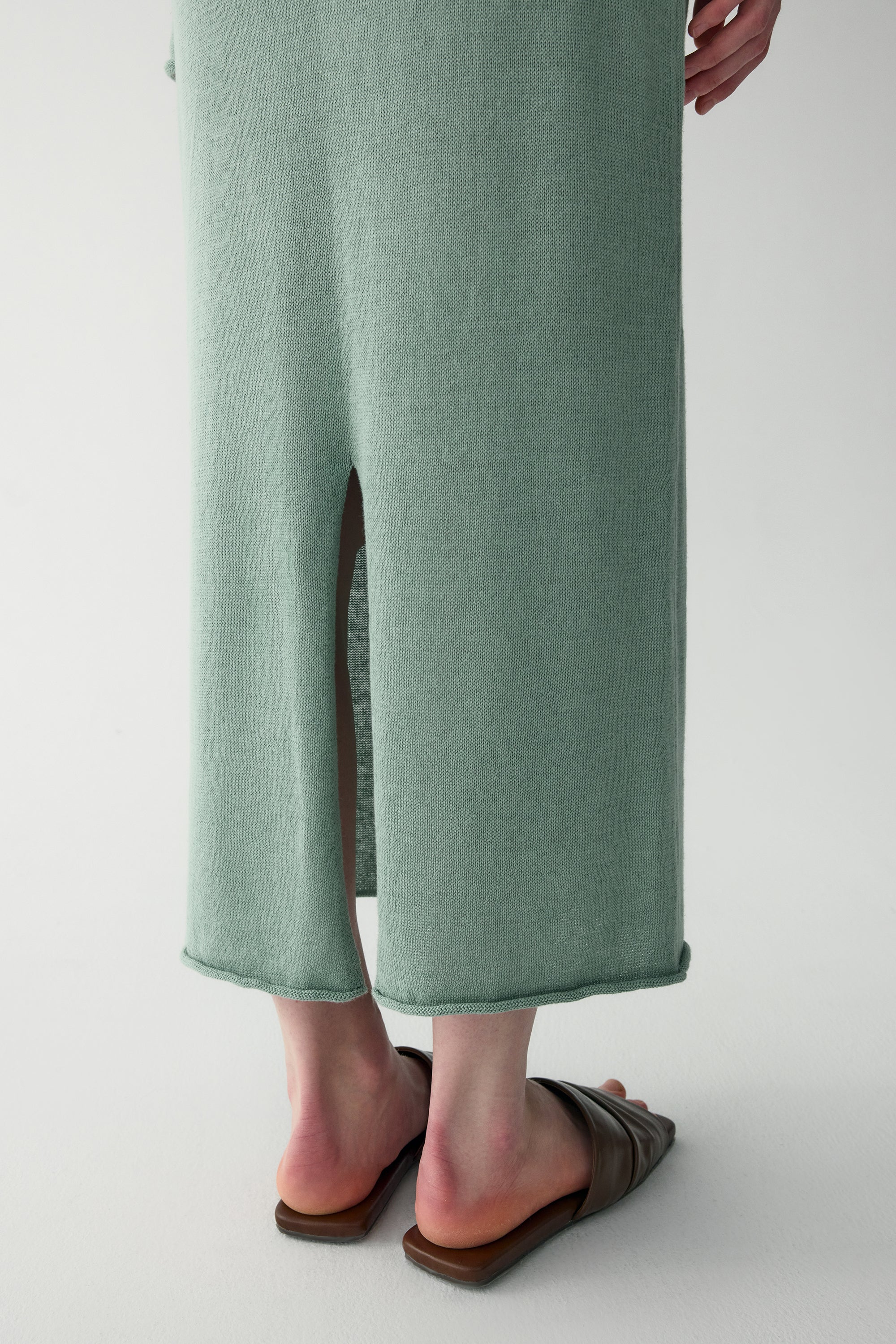 Cotton-linen Maxi Dress - Image 10