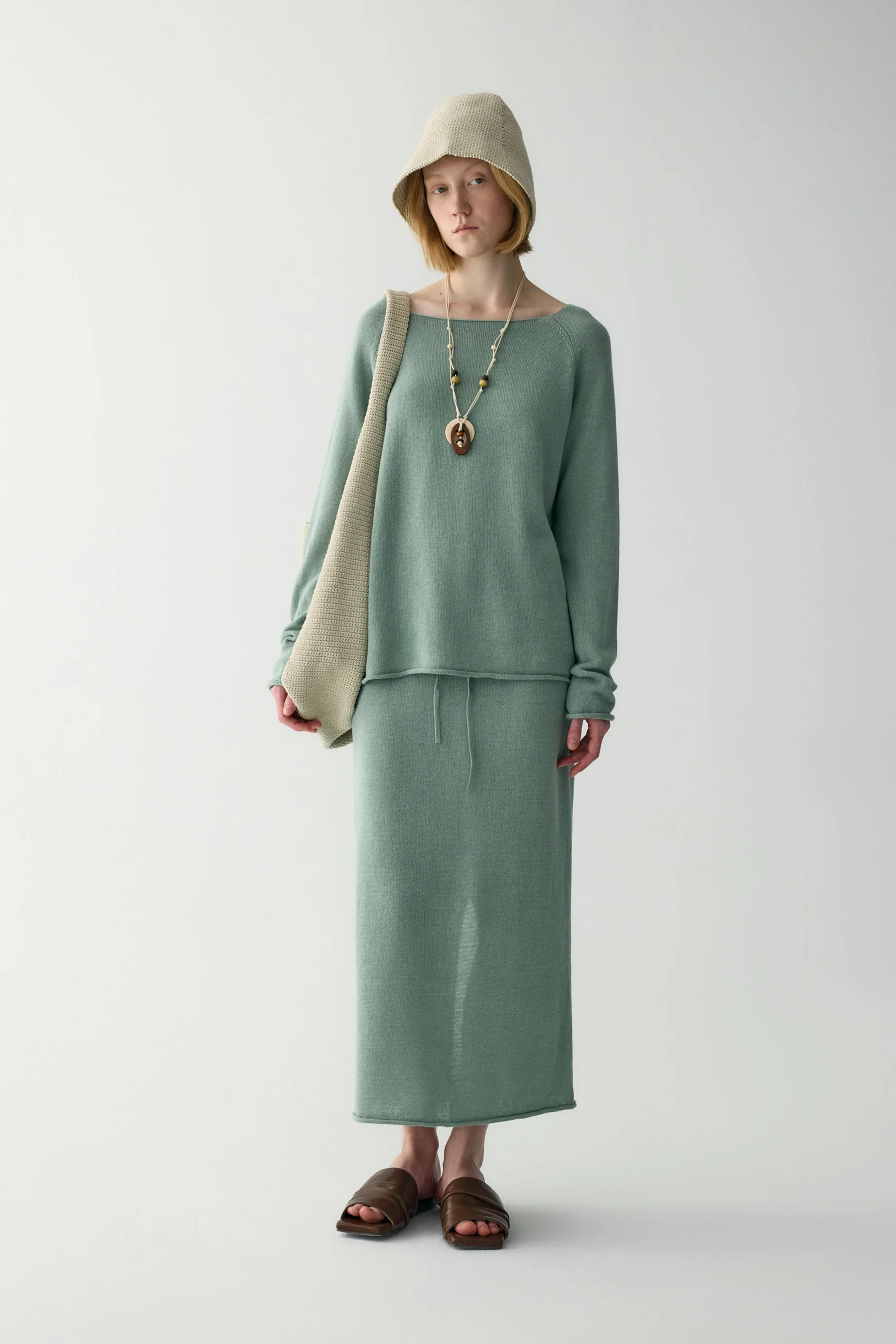 Cotton-linen Maxi Dress - Image 3