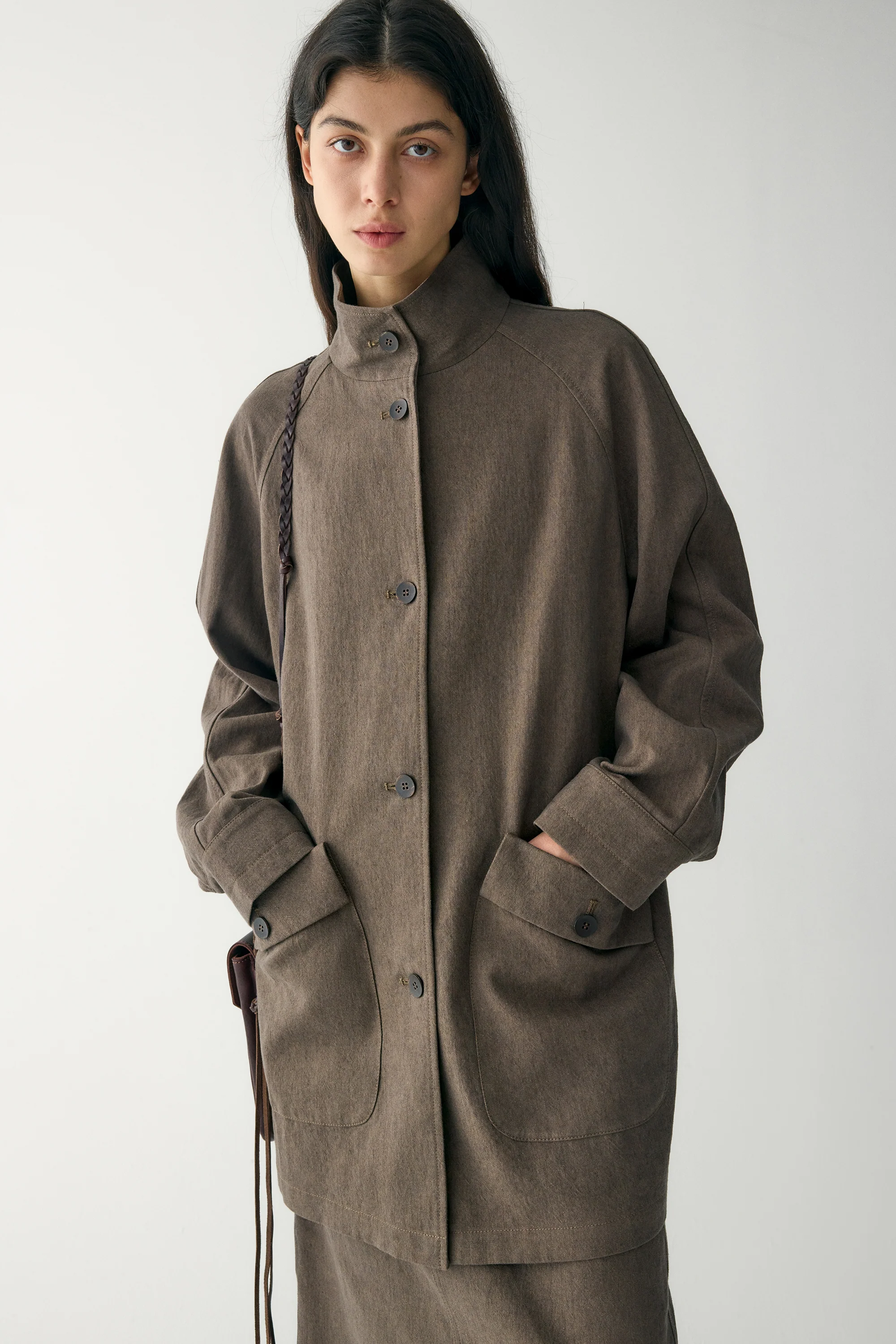 Cotton-linen Denim Jacket - Image 18