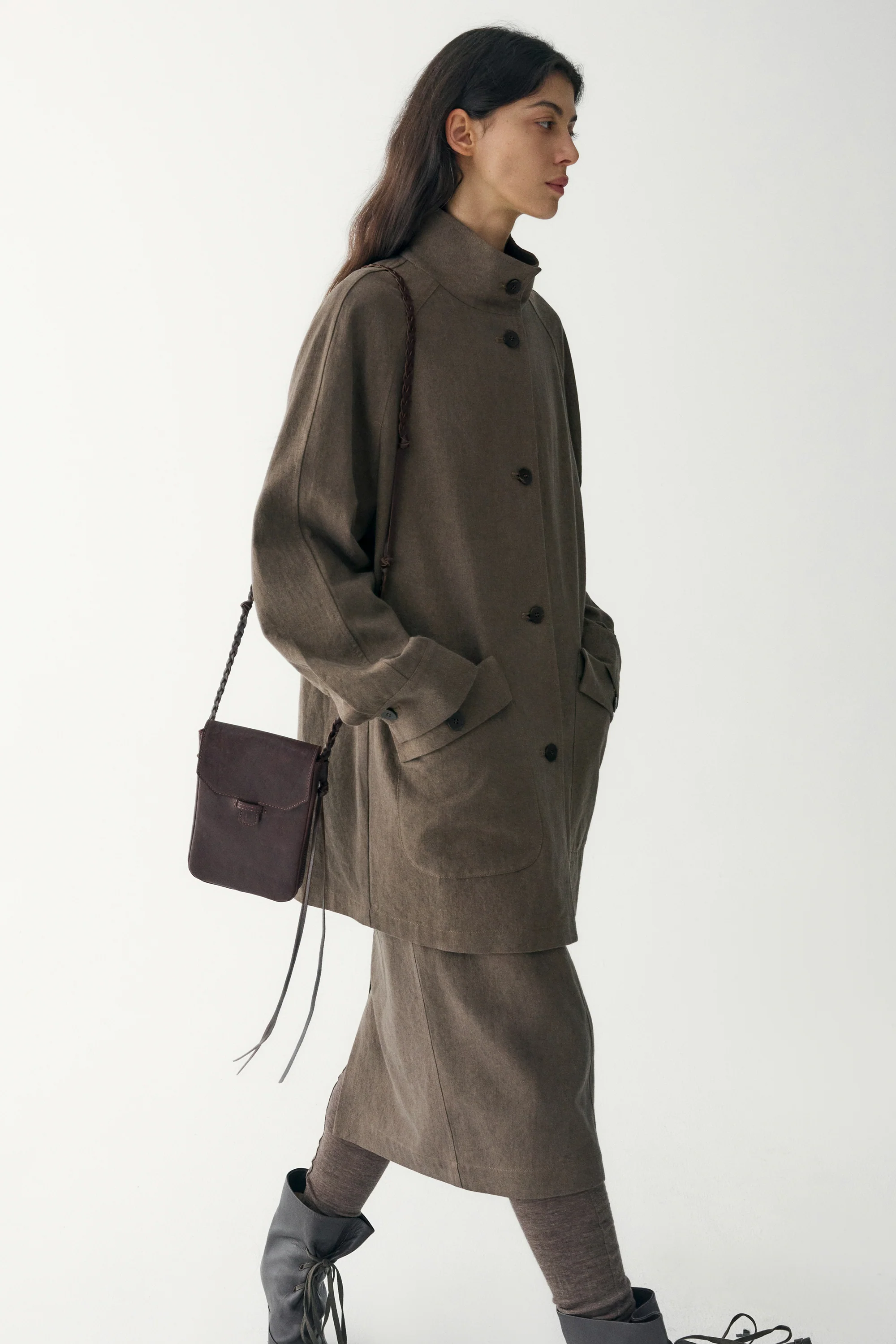 Cotton-linen Denim Jacket - Image 21