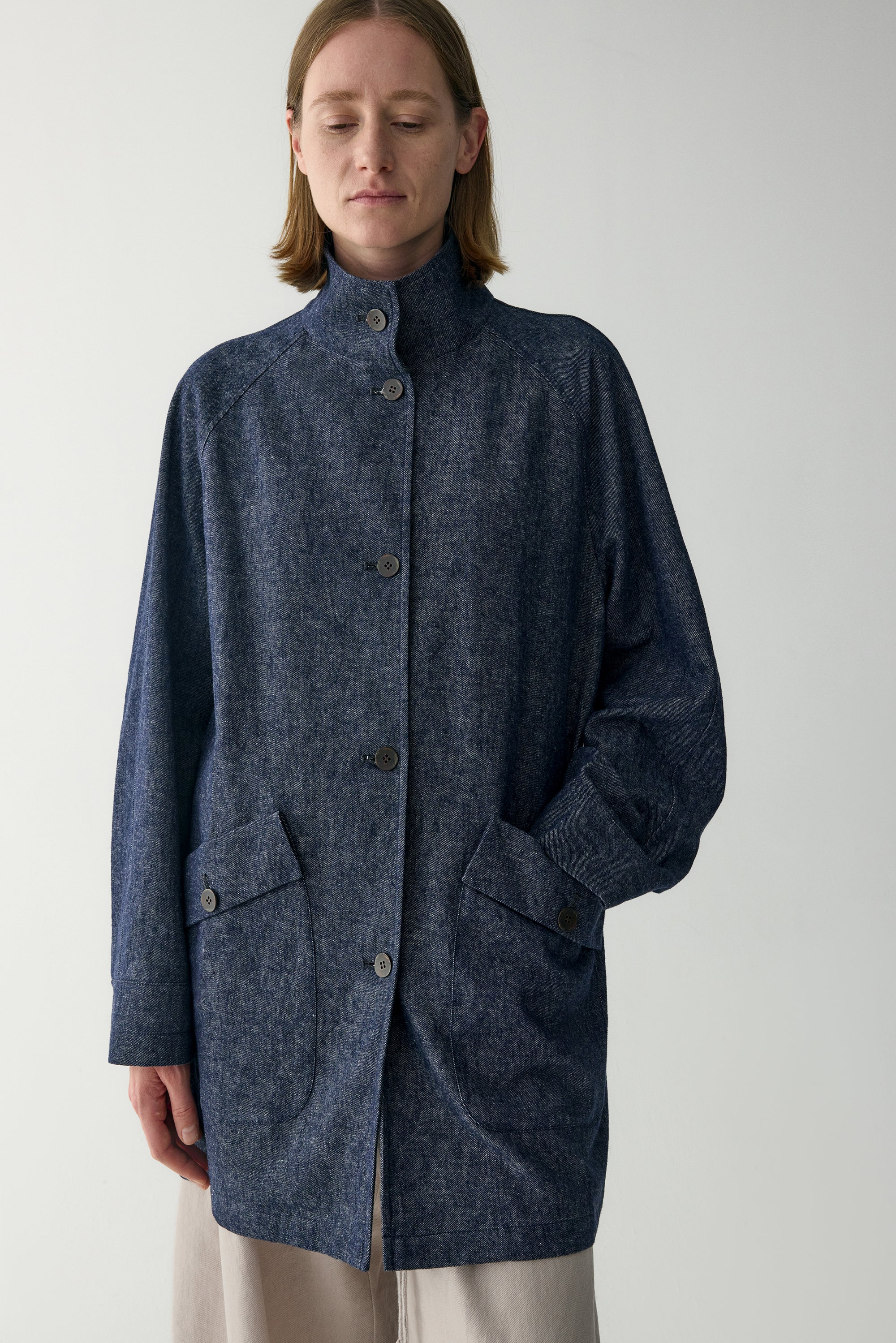 Cotton-linen Denim Jacket - Image 5