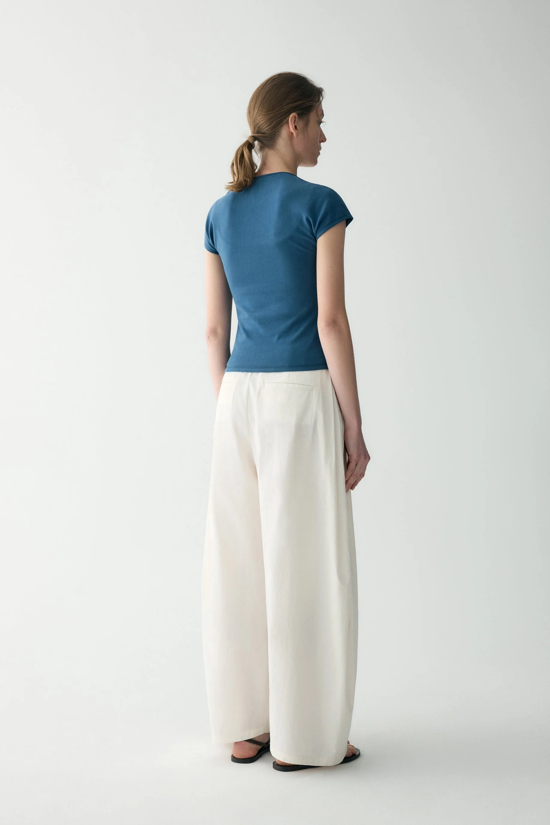 Slim Cotton T-shirt - Image 16