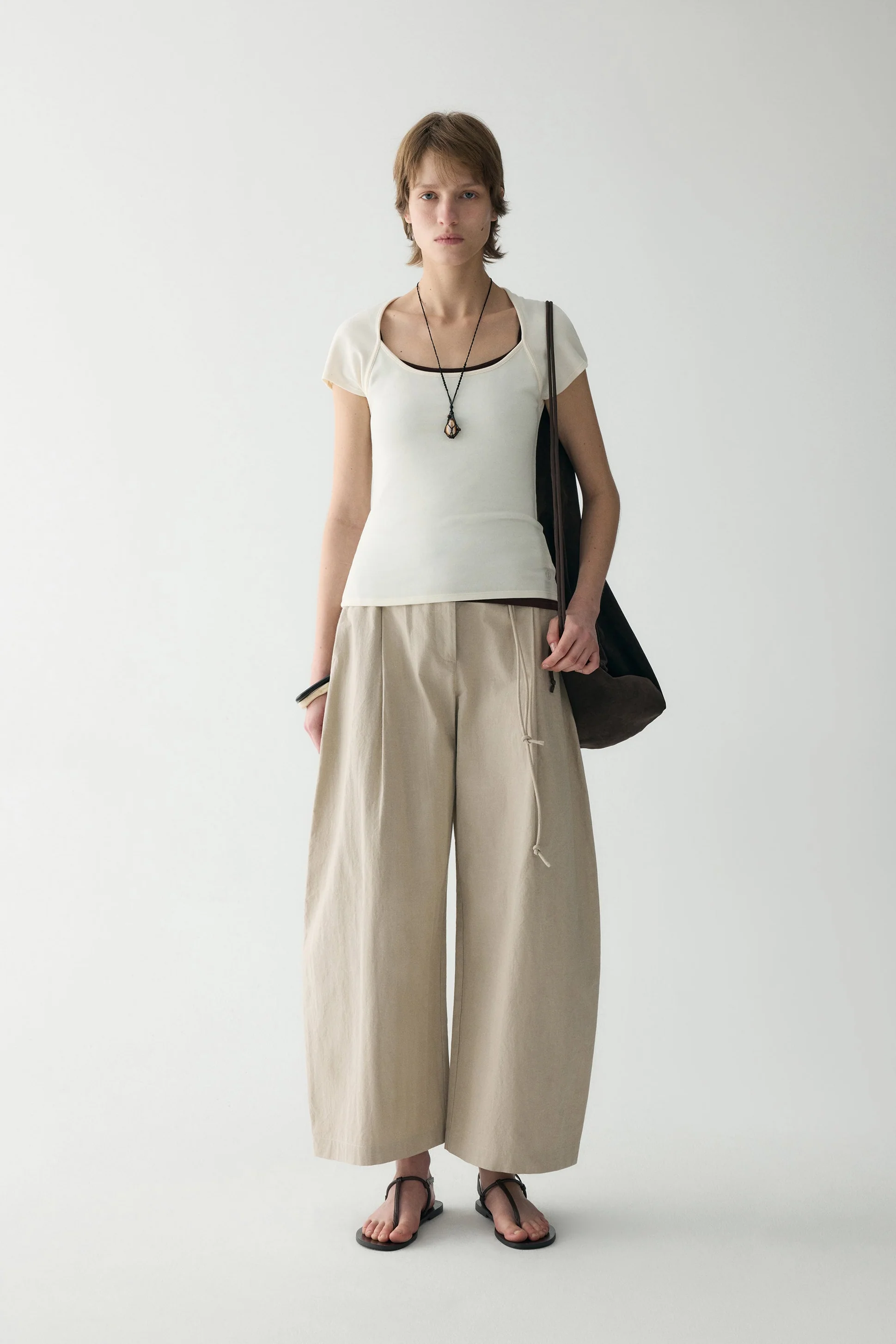 Slim Cotton T-shirt - Image 19