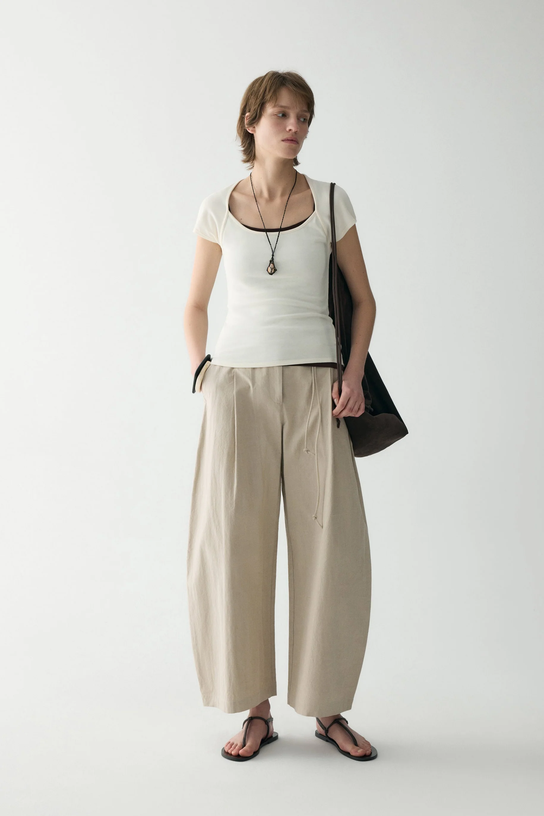 Slim Cotton T-shirt - Image 20