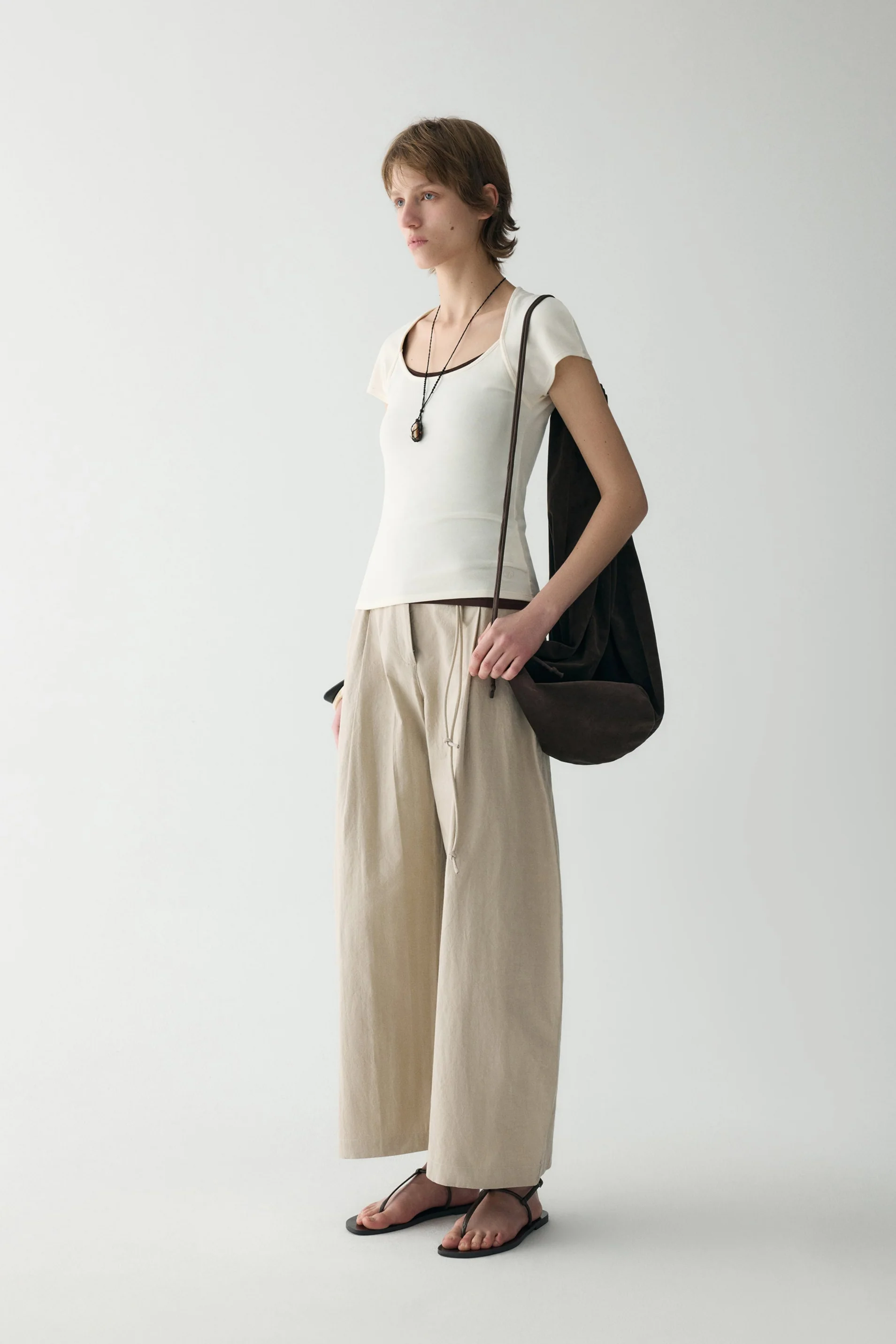 Slim Cotton T-shirt - Image 21