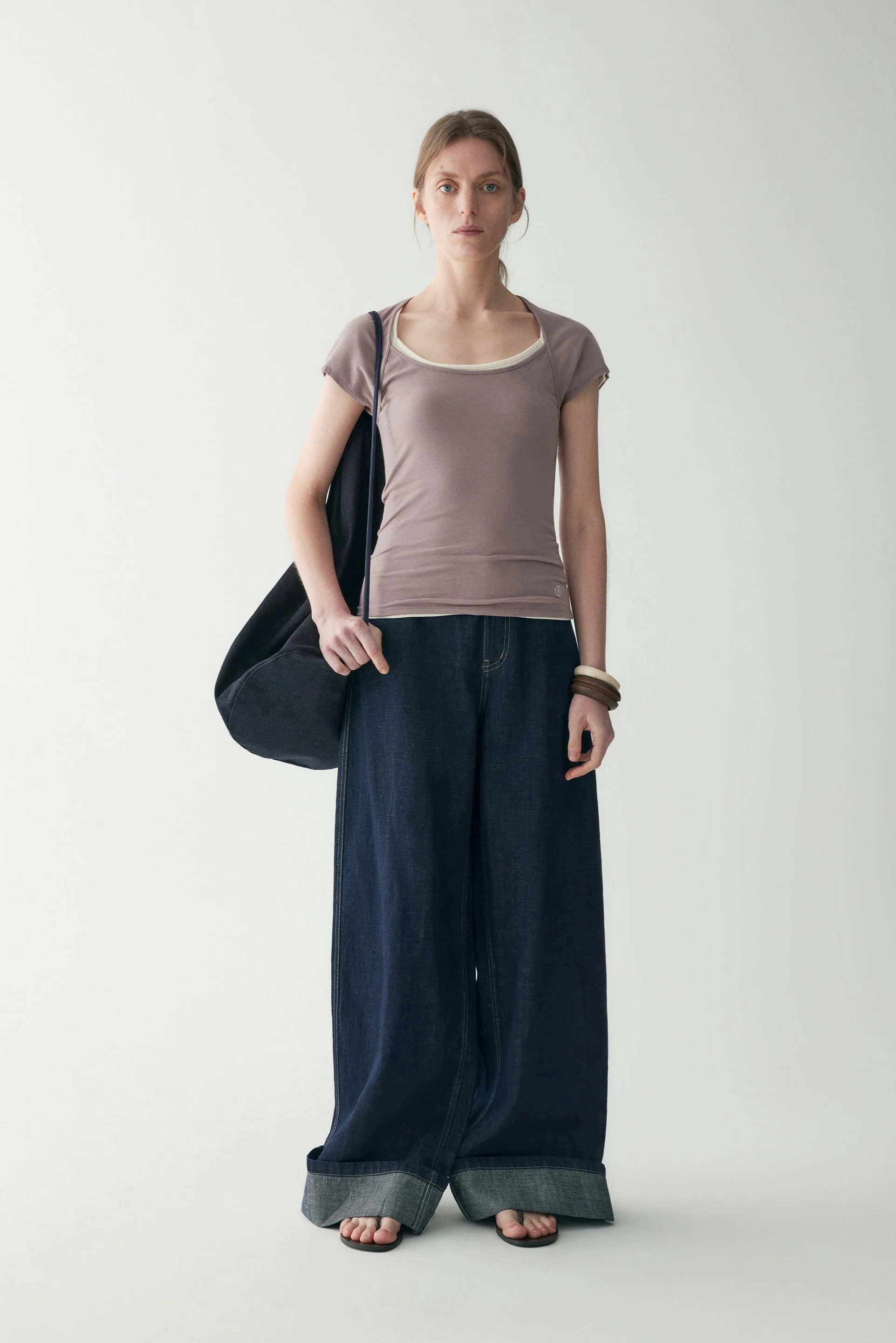 Slim Cotton T-shirt - Image 3