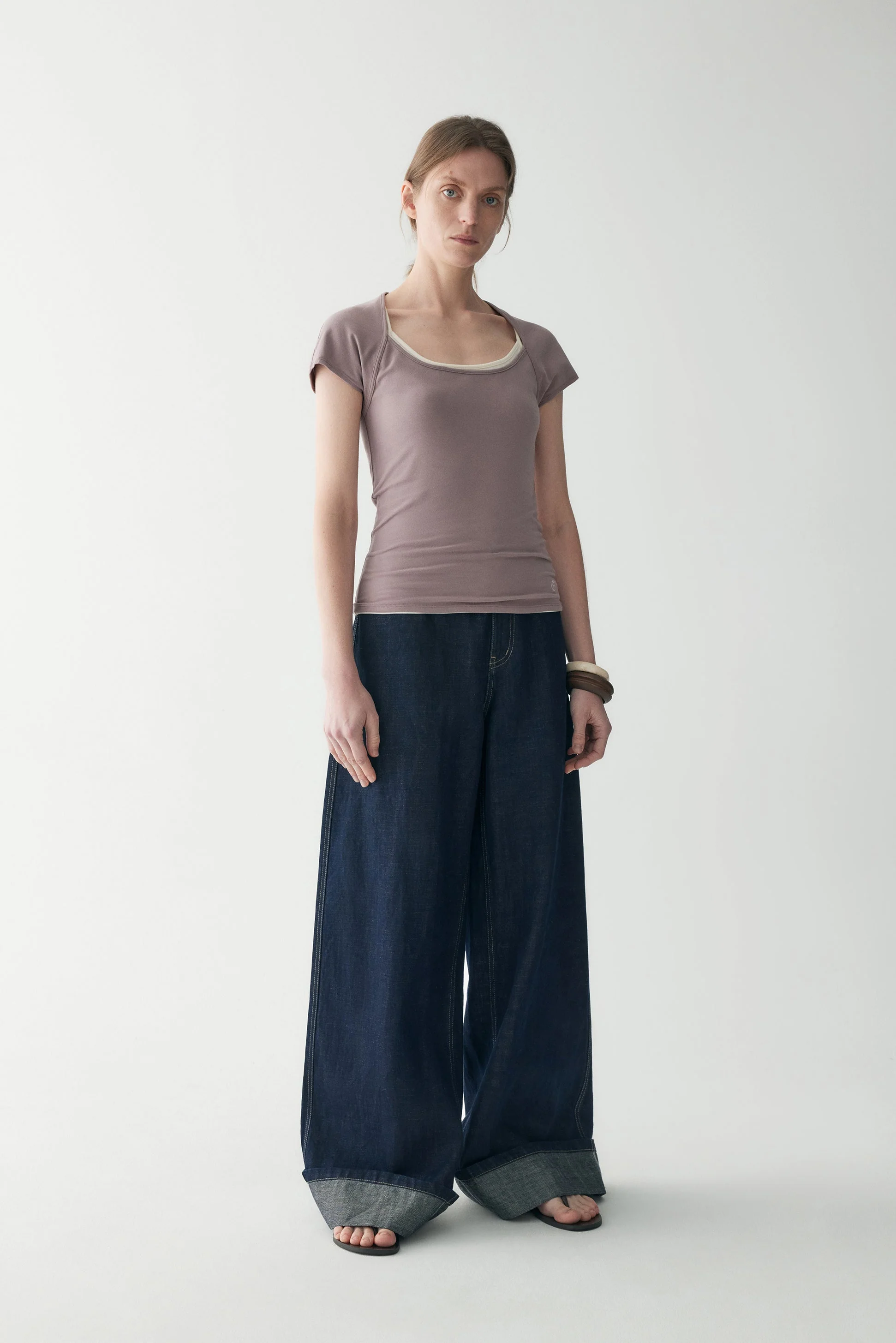Slim Cotton T-shirt - Image 4