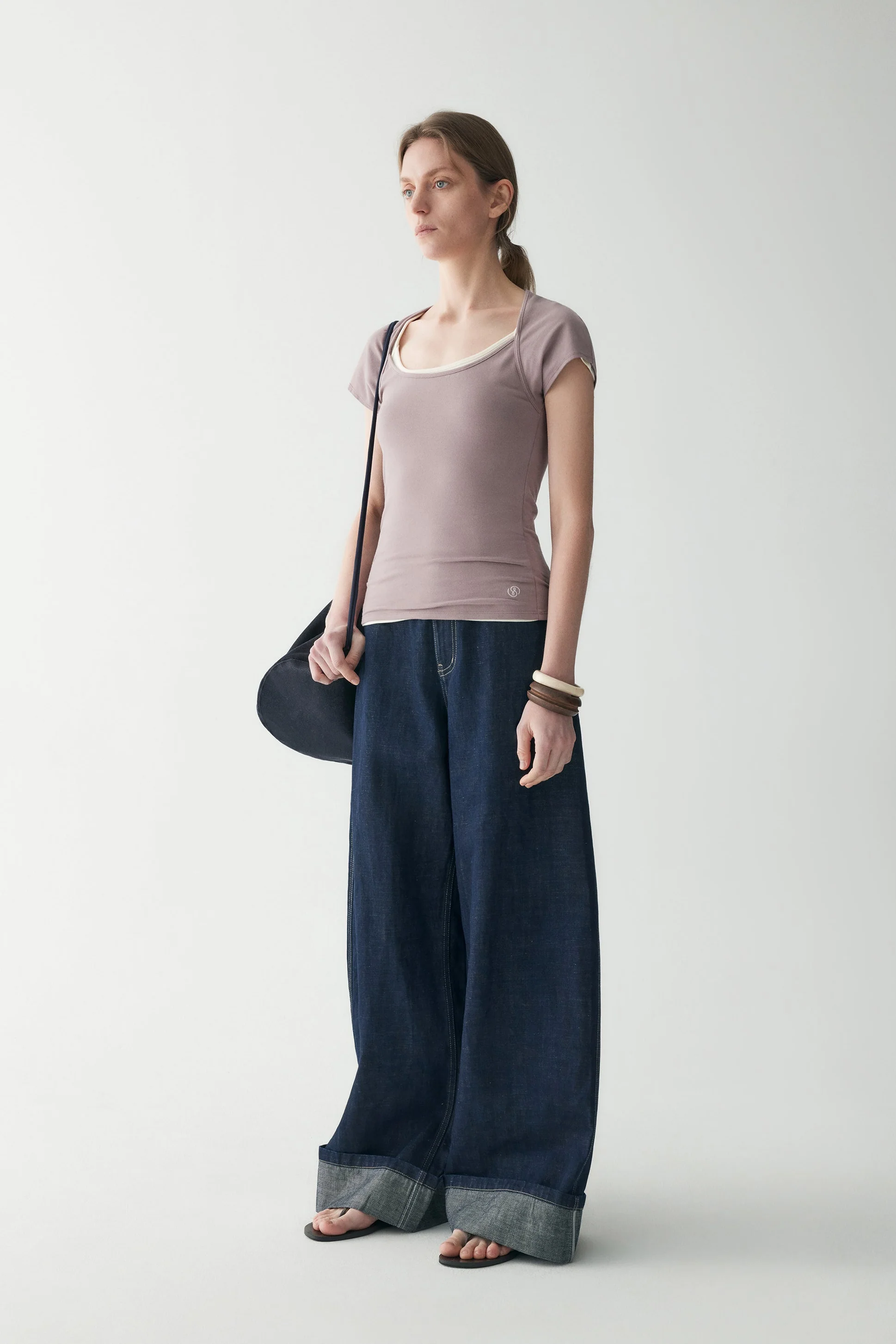 Slim Cotton T-shirt - Image 5