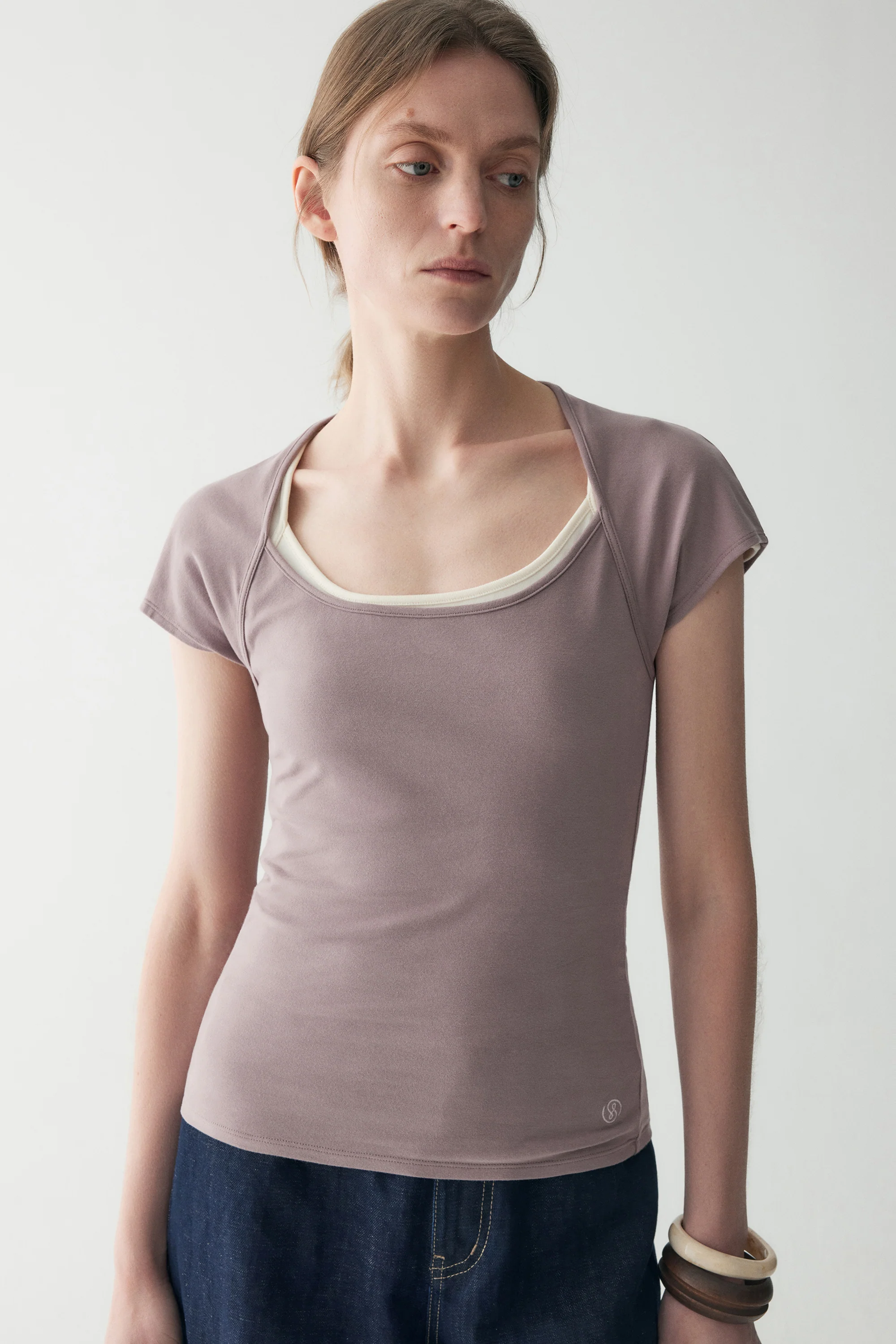 Slim Cotton T-shirt - Image 6