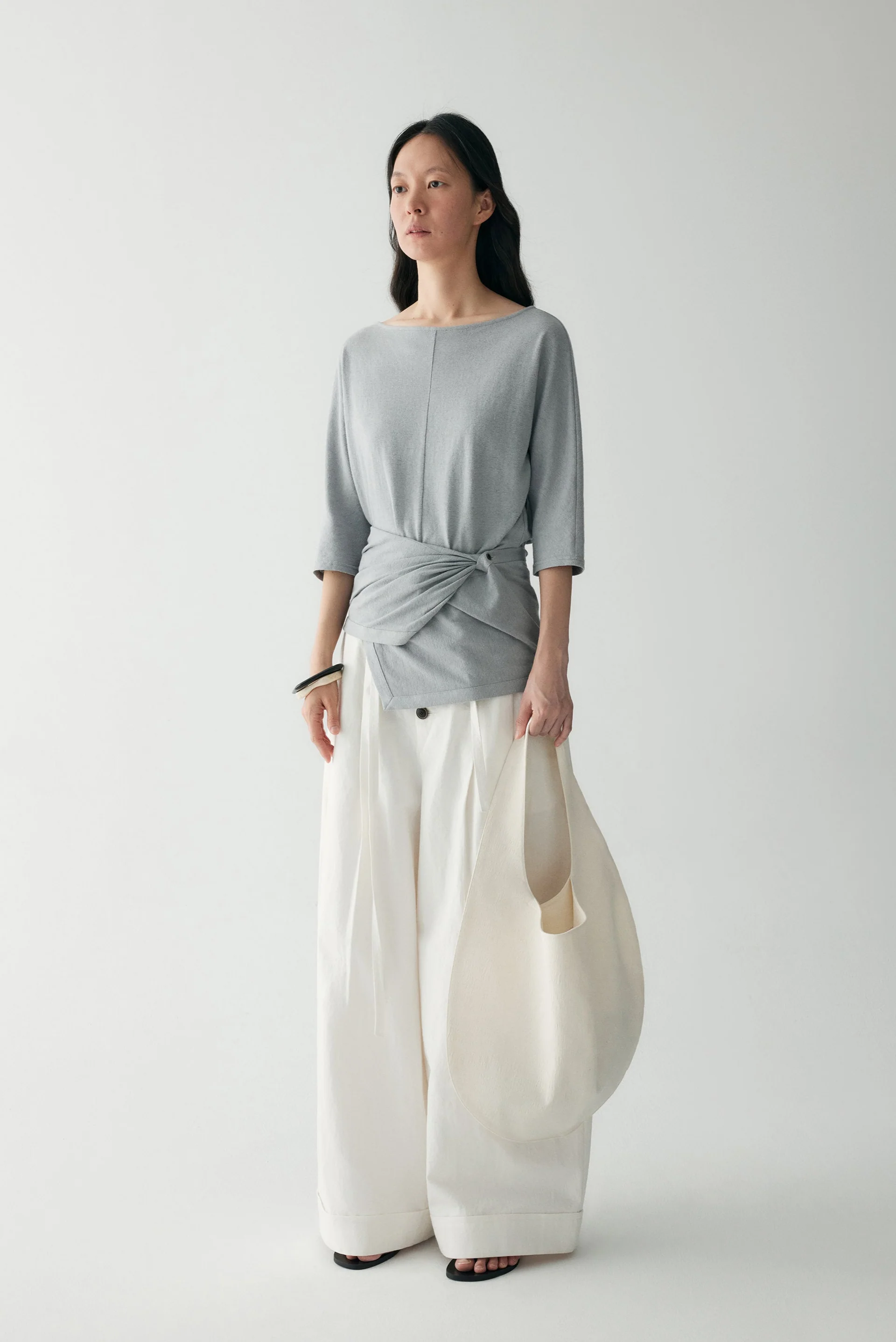 Hemp Cotton Wrap T-shirt - Image 10
