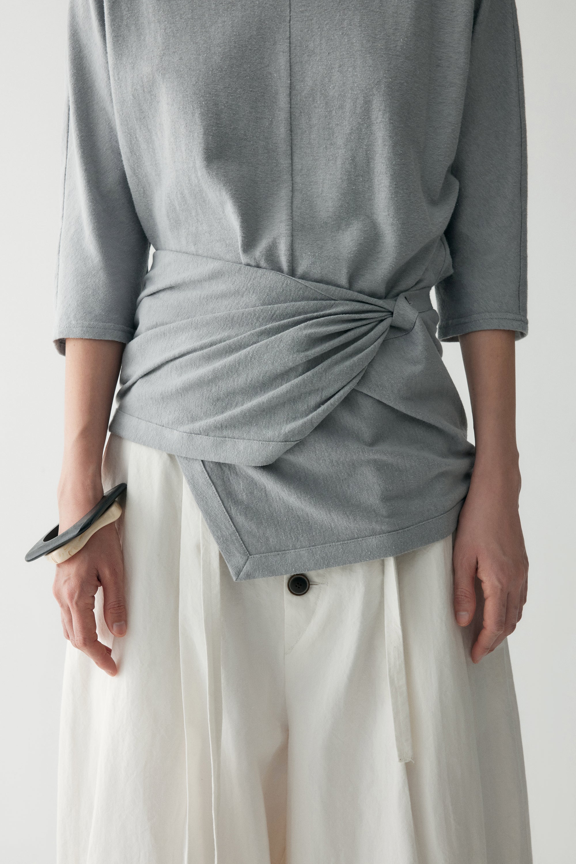 Hemp Cotton Wrap T-shirt - Image 17