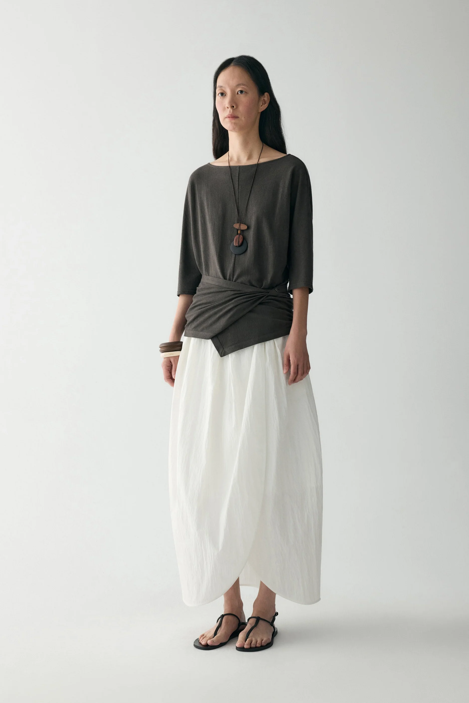 Hemp Cotton Wrap T-shirt - Image 4