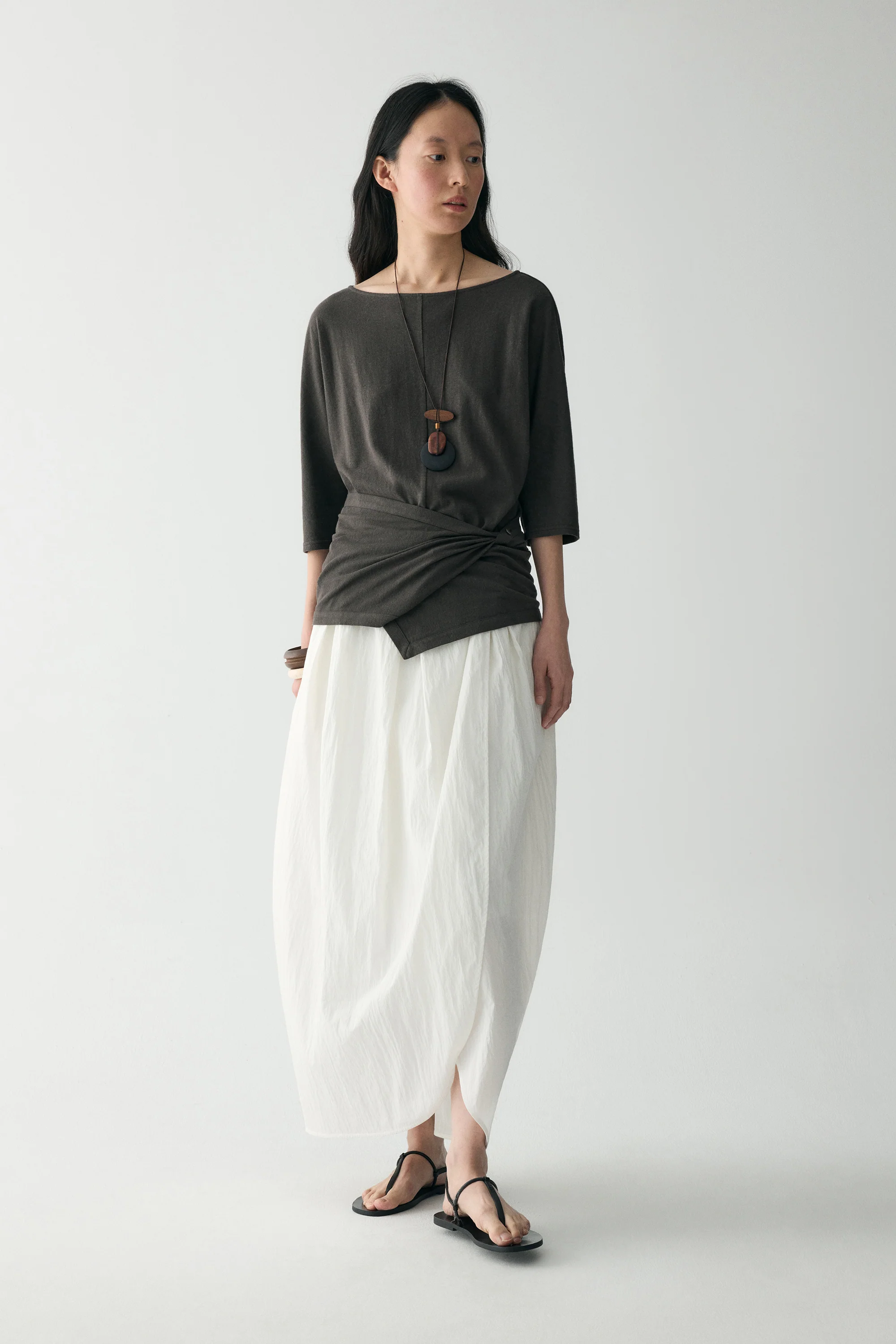 Hemp Cotton Wrap T-shirt - Image 5