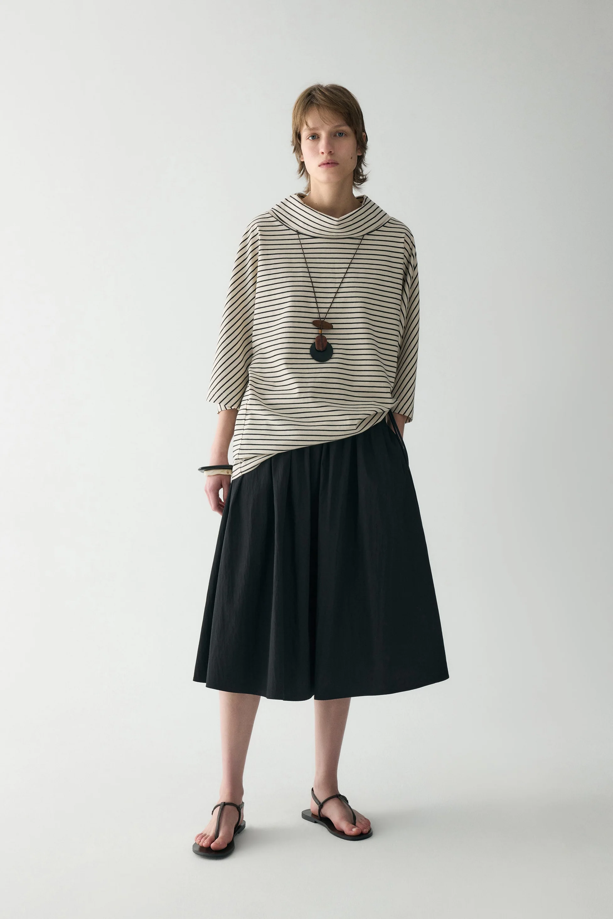 Tencel Cotton Loose T-shirt - Image 4