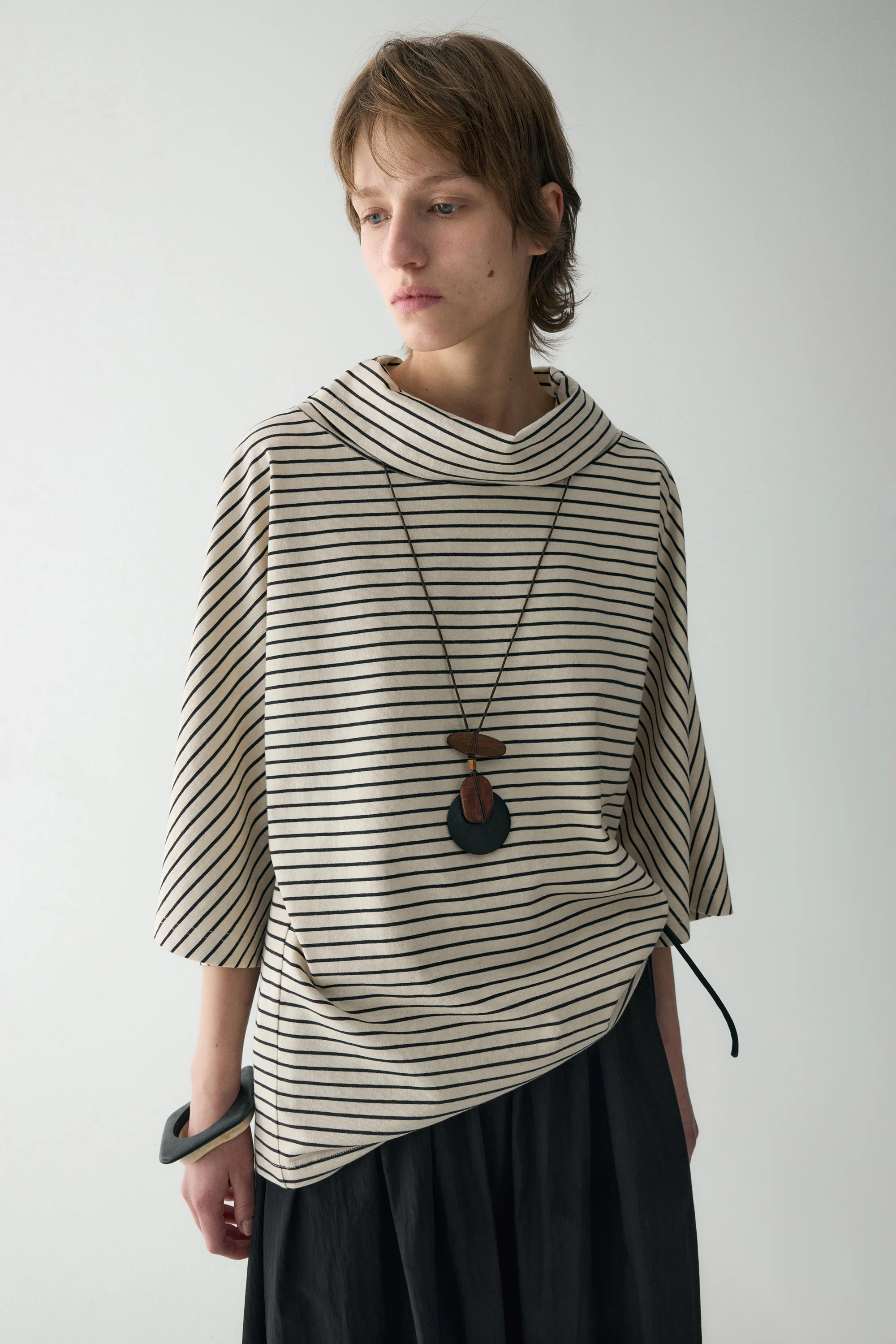 Tencel Cotton Loose T-shirt - Image 7