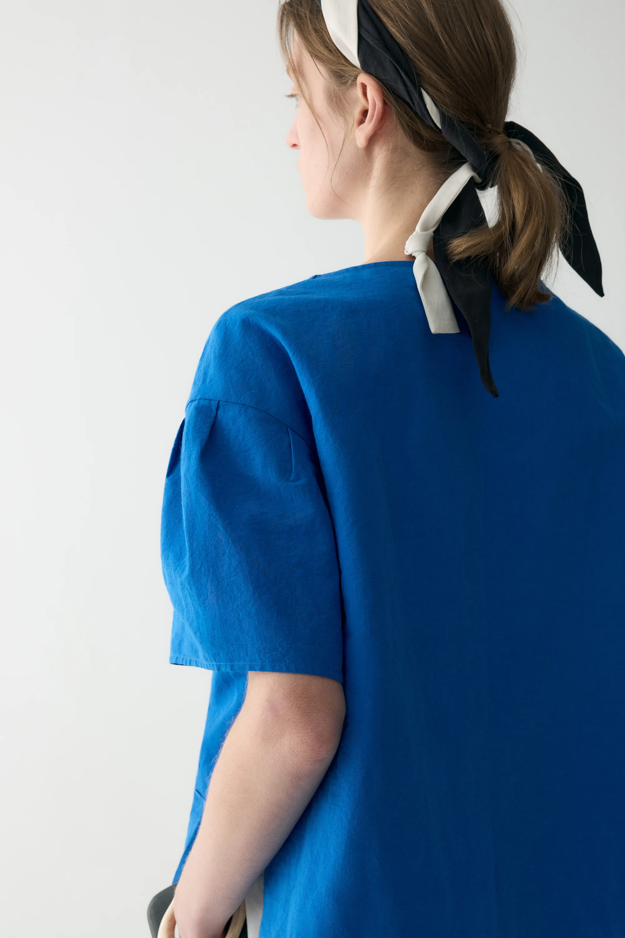 Cotton Pleated Shirt - Image 13
