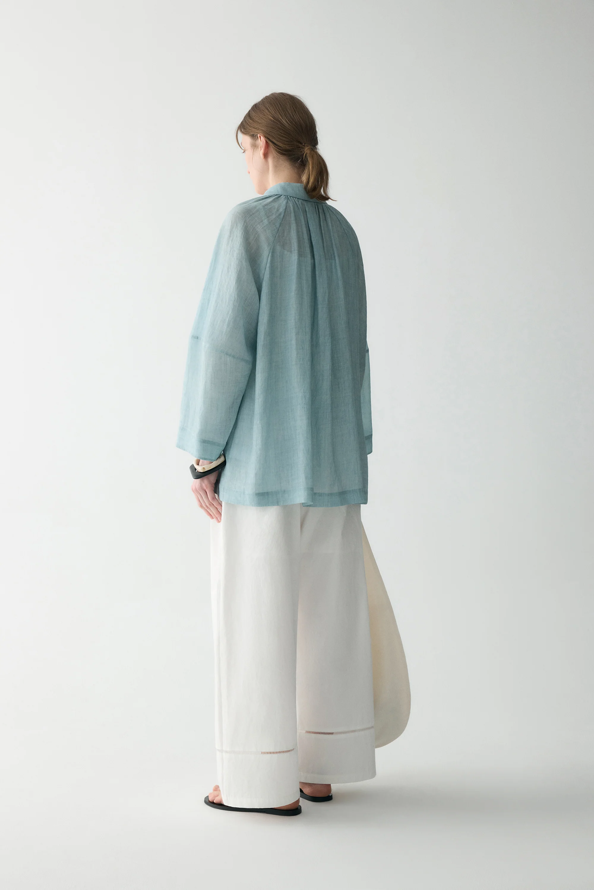 Pleated-detail Shirt - Image 5