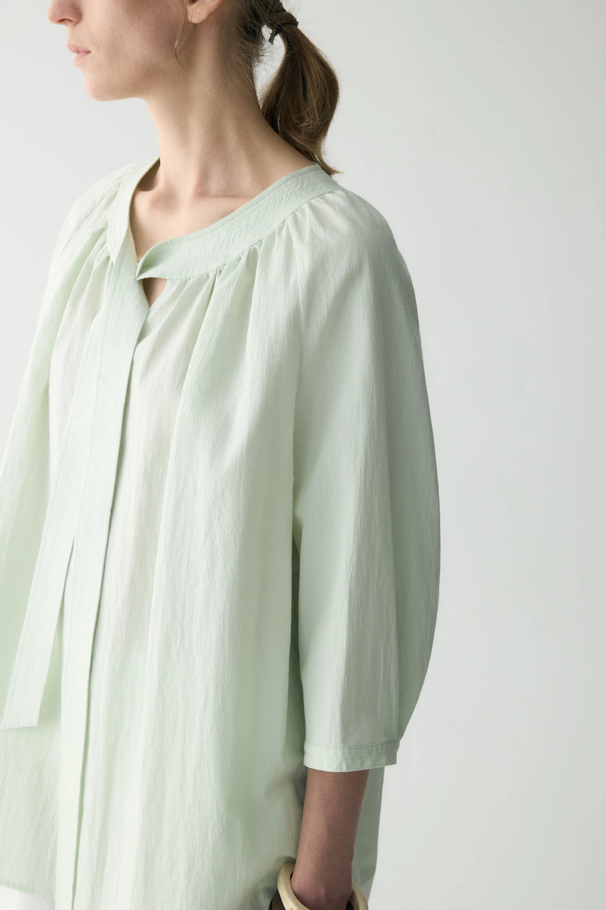 Neck-tie Blouse - Image 12