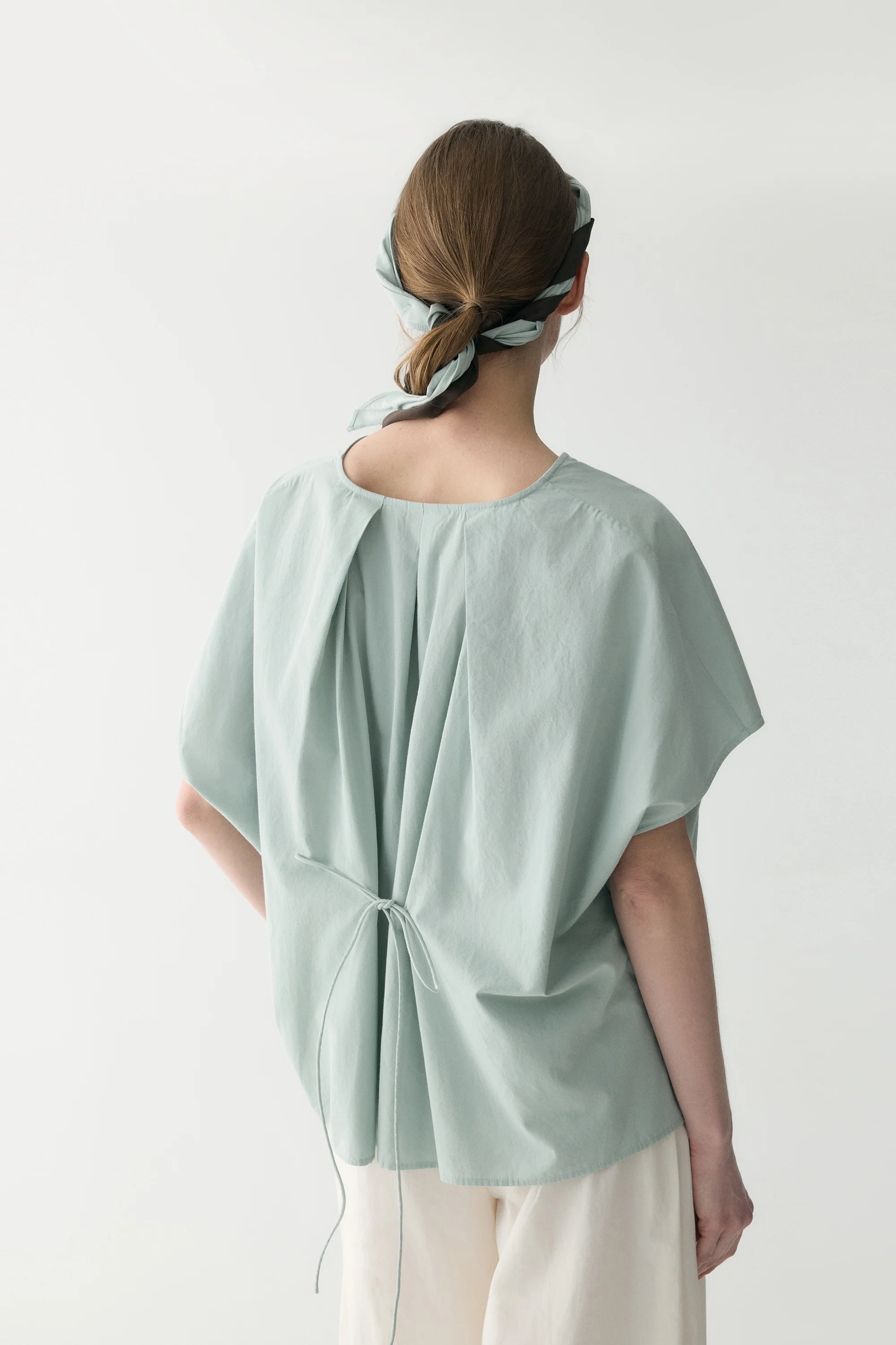 Tie-back Cotton Top