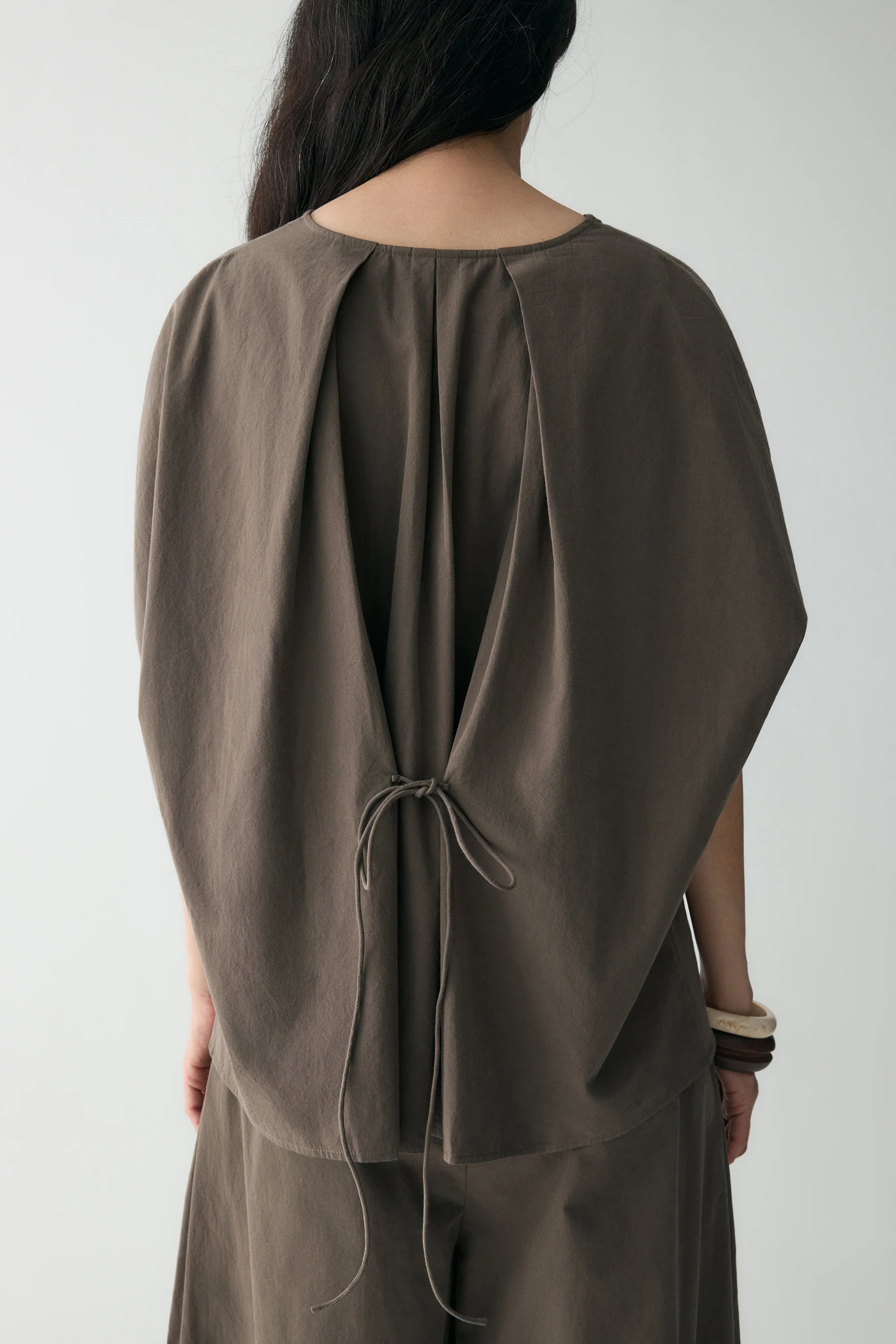 Tie-back Cotton Top - Image 13