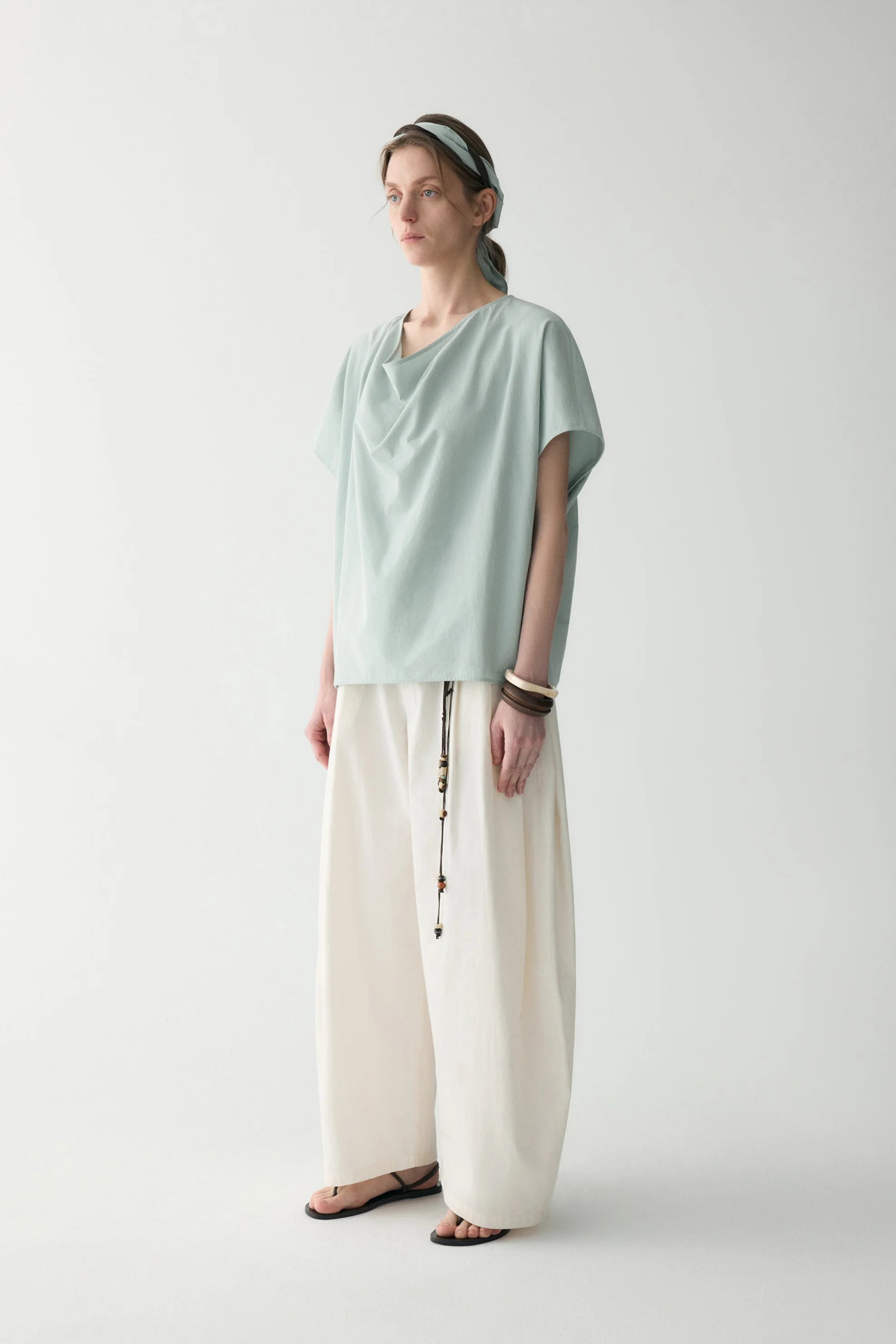 Tie-back Cotton Top - Image 19