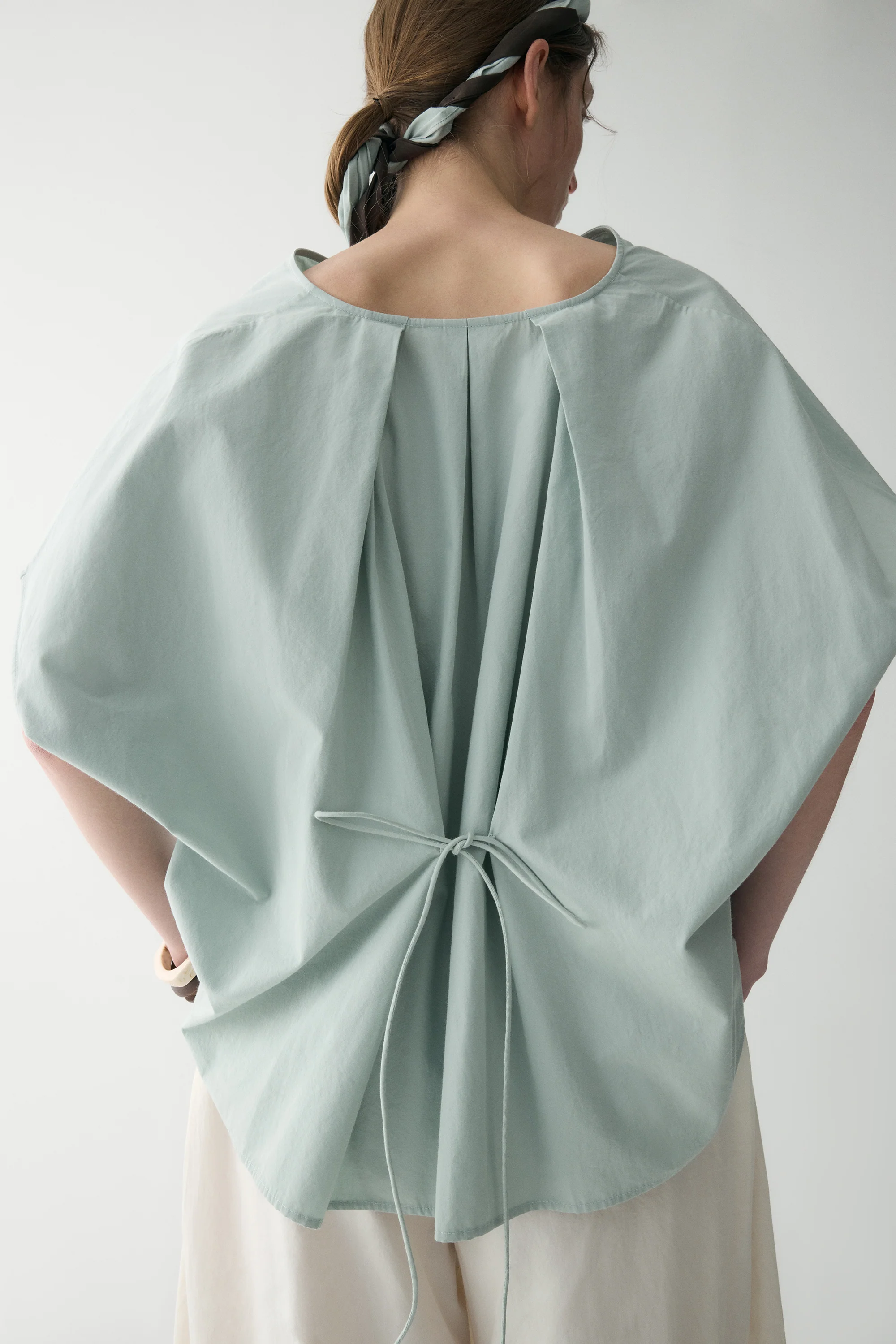 Tie-back Cotton Top - Image 22