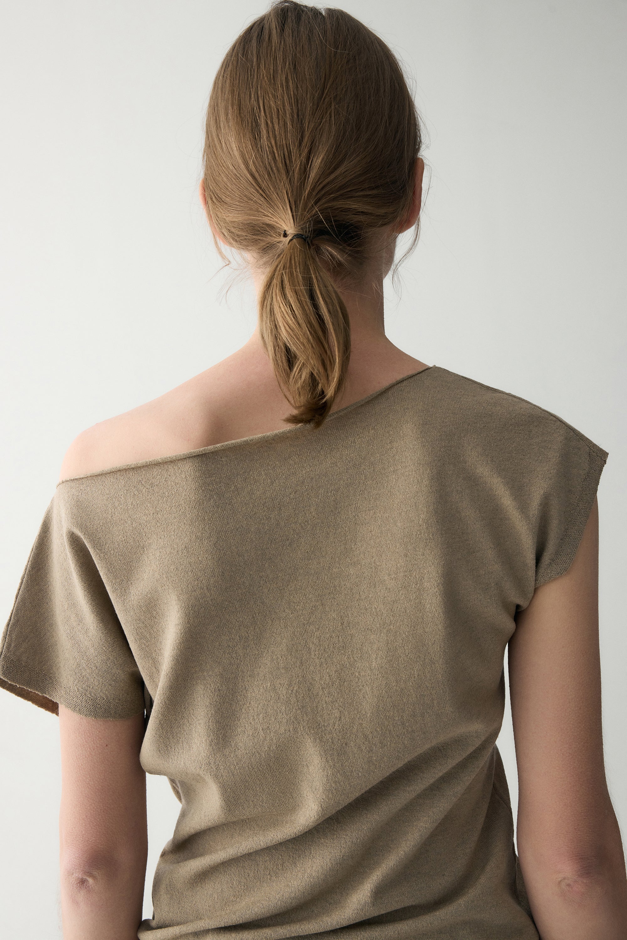 Linen Two-way Collar Pullover - Image 13