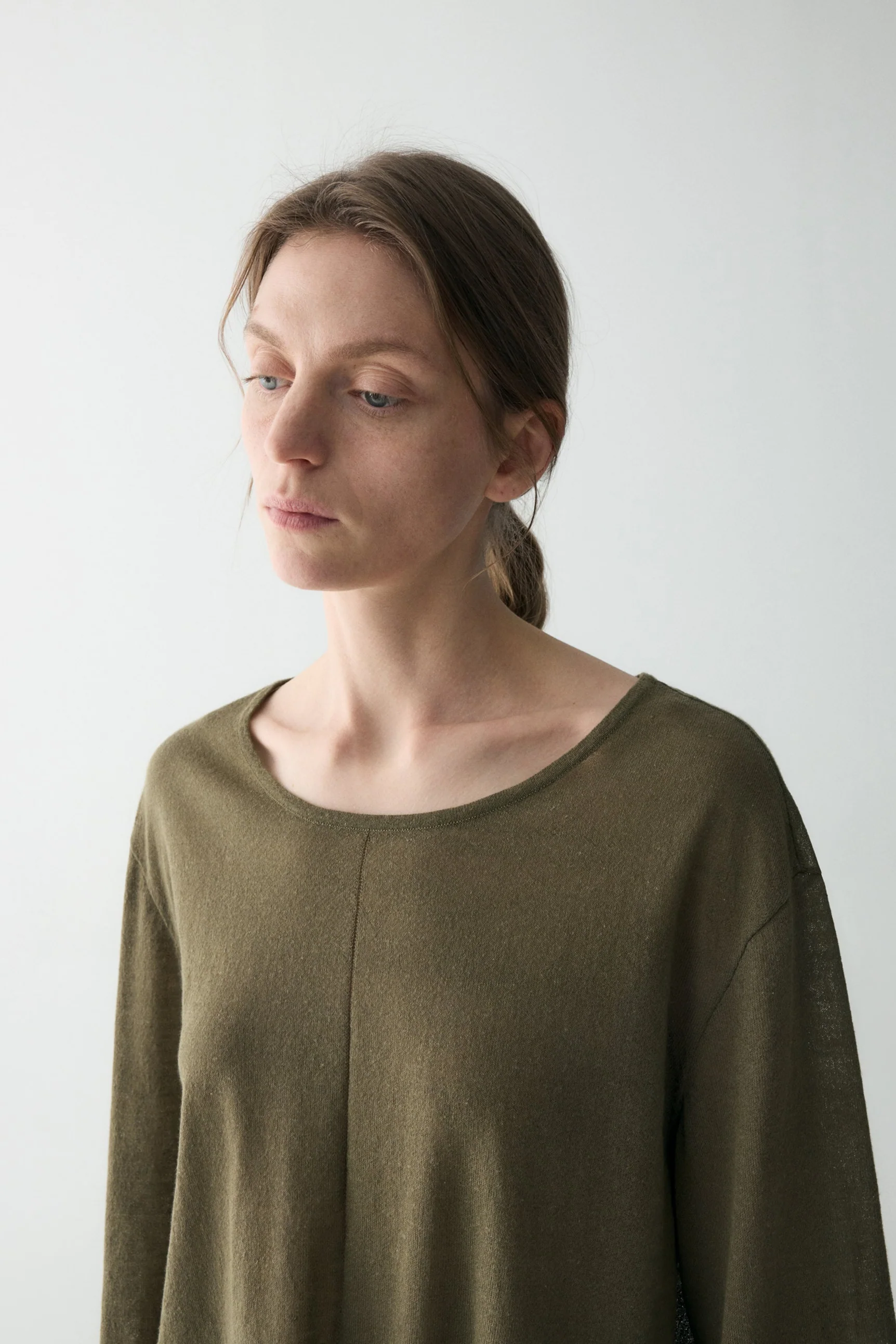 Structured Slit Blouse - Image 11