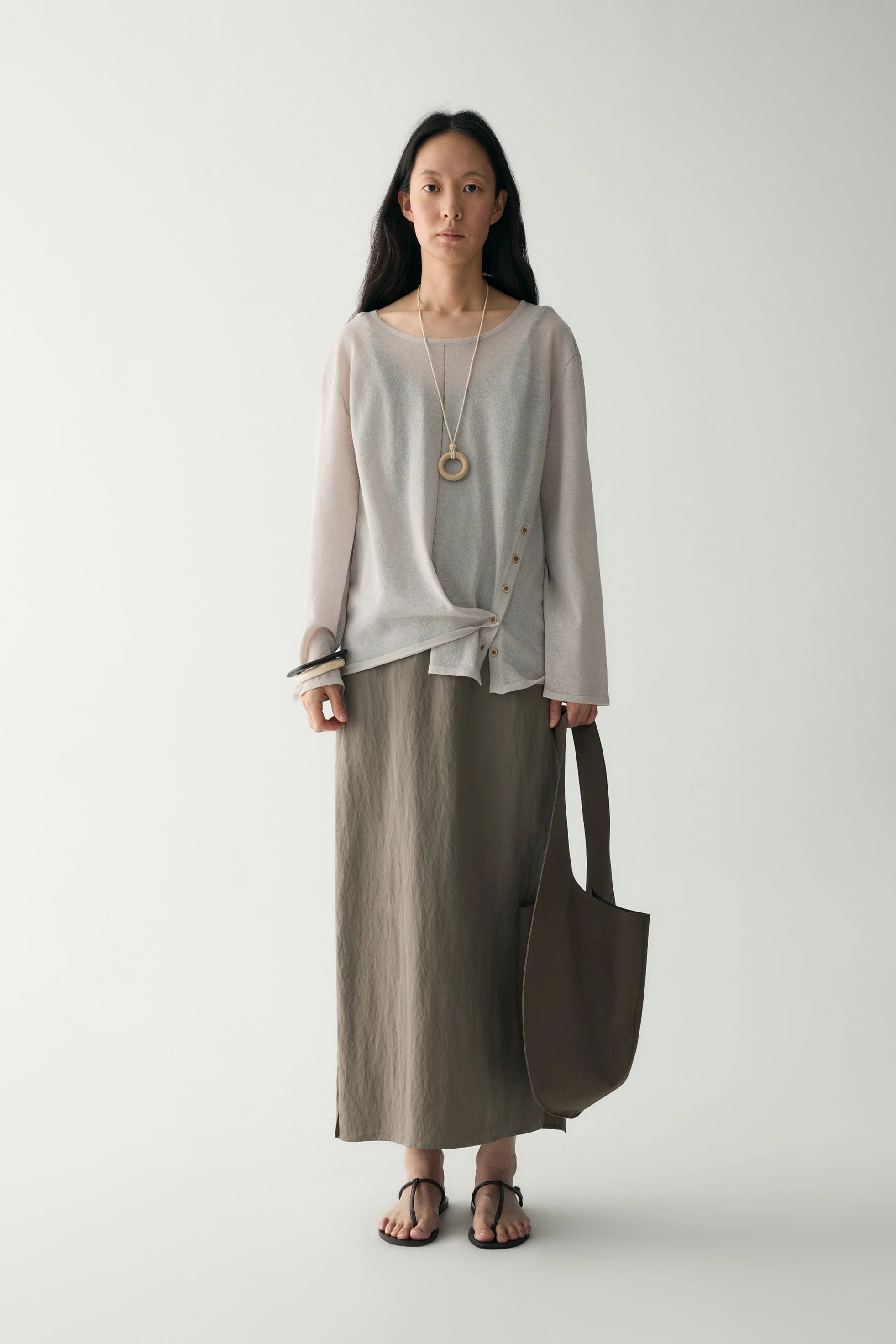 Structured Slit Blouse - Image 17