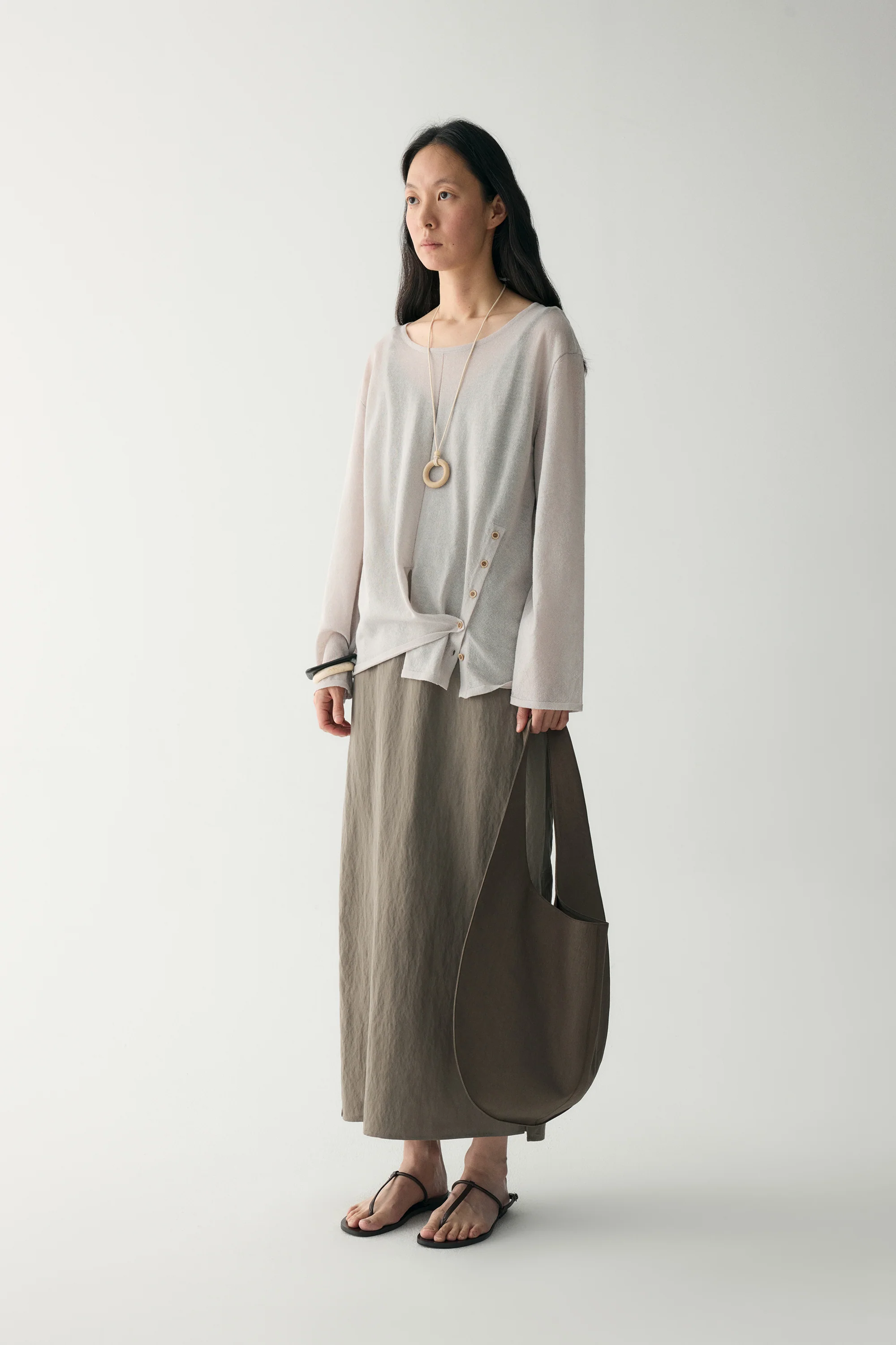 Structured Slit Blouse - Image 18