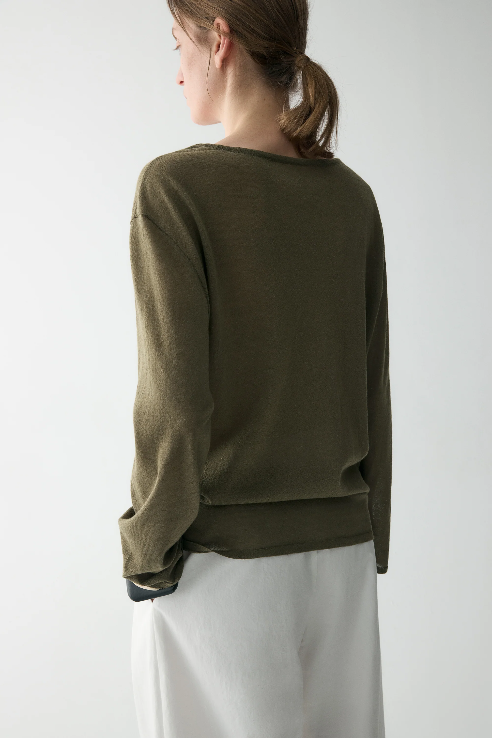 Structured Slit Blouse - Image 9