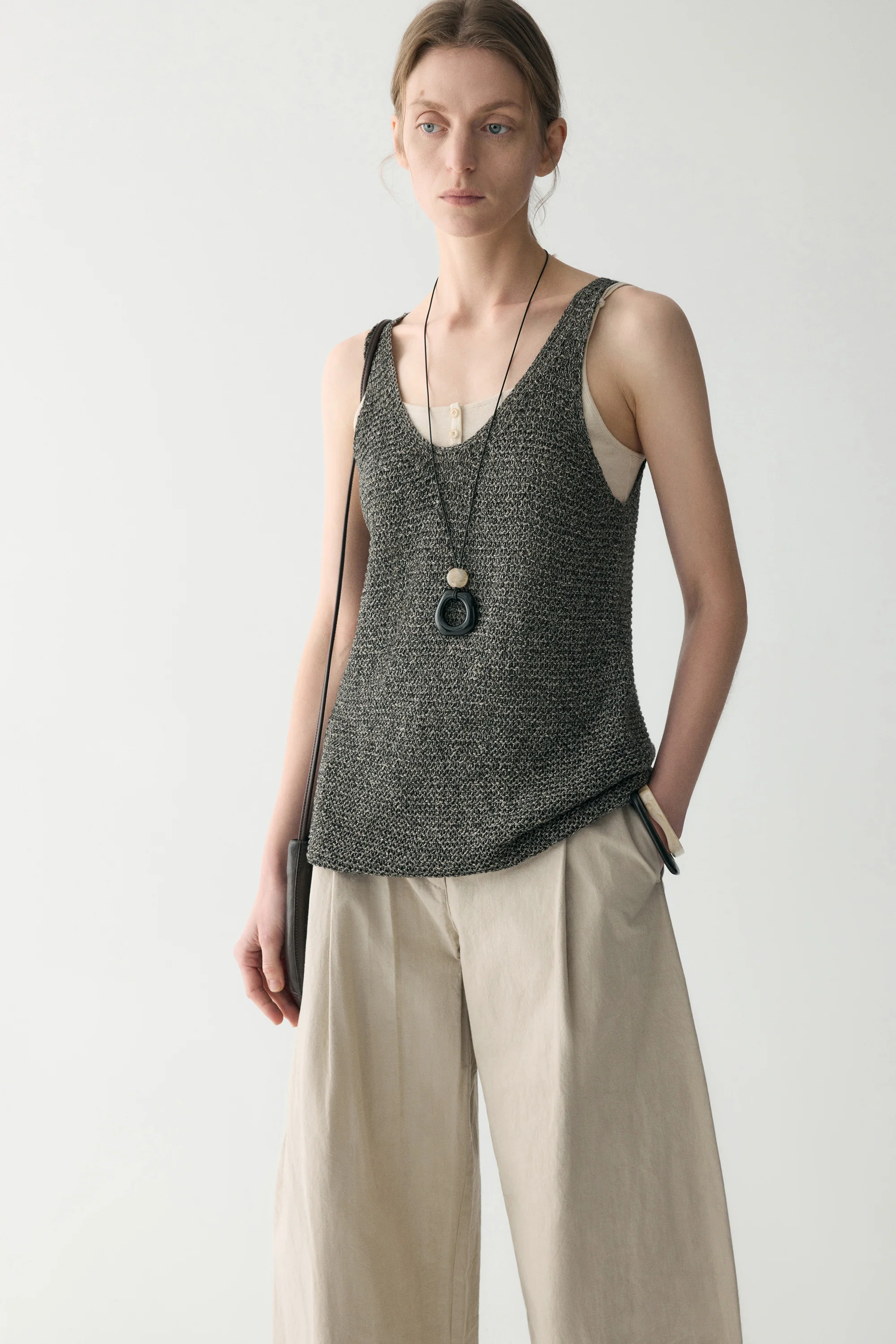 Cotton-linen Knitted Top - Image 10