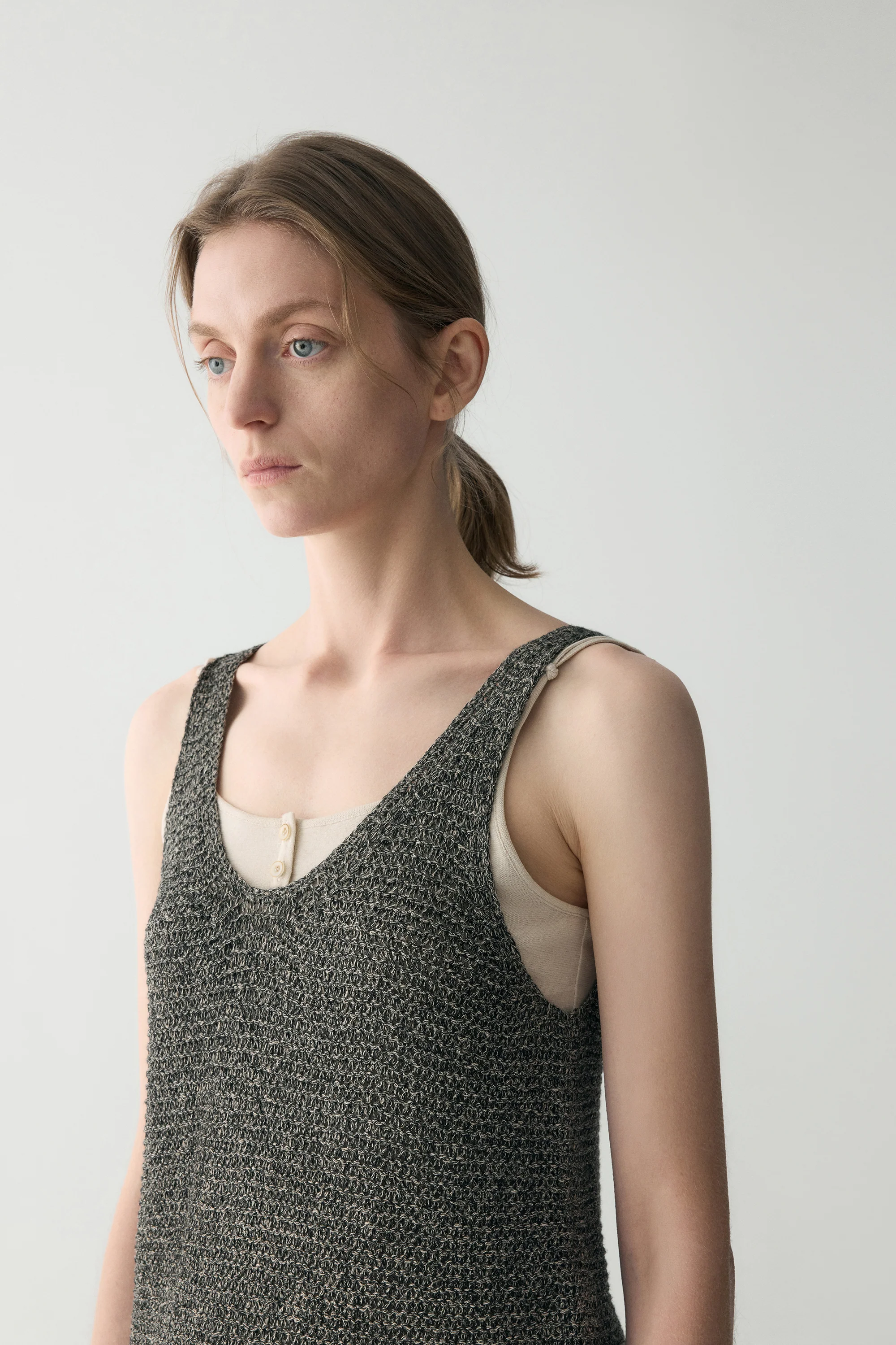Cotton-linen Knitted Top - Image 11