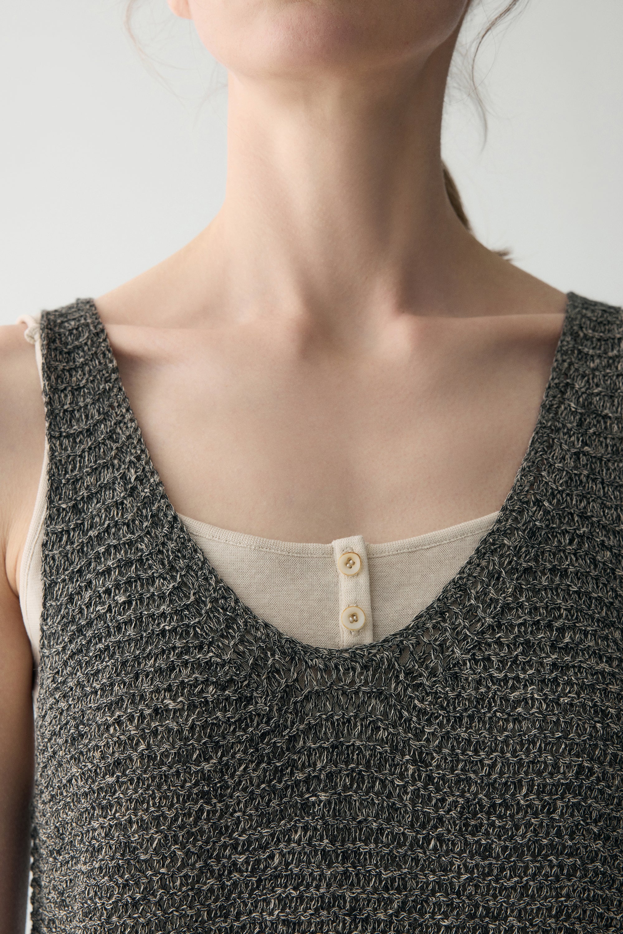 Cotton-linen Knitted Top - Image 15