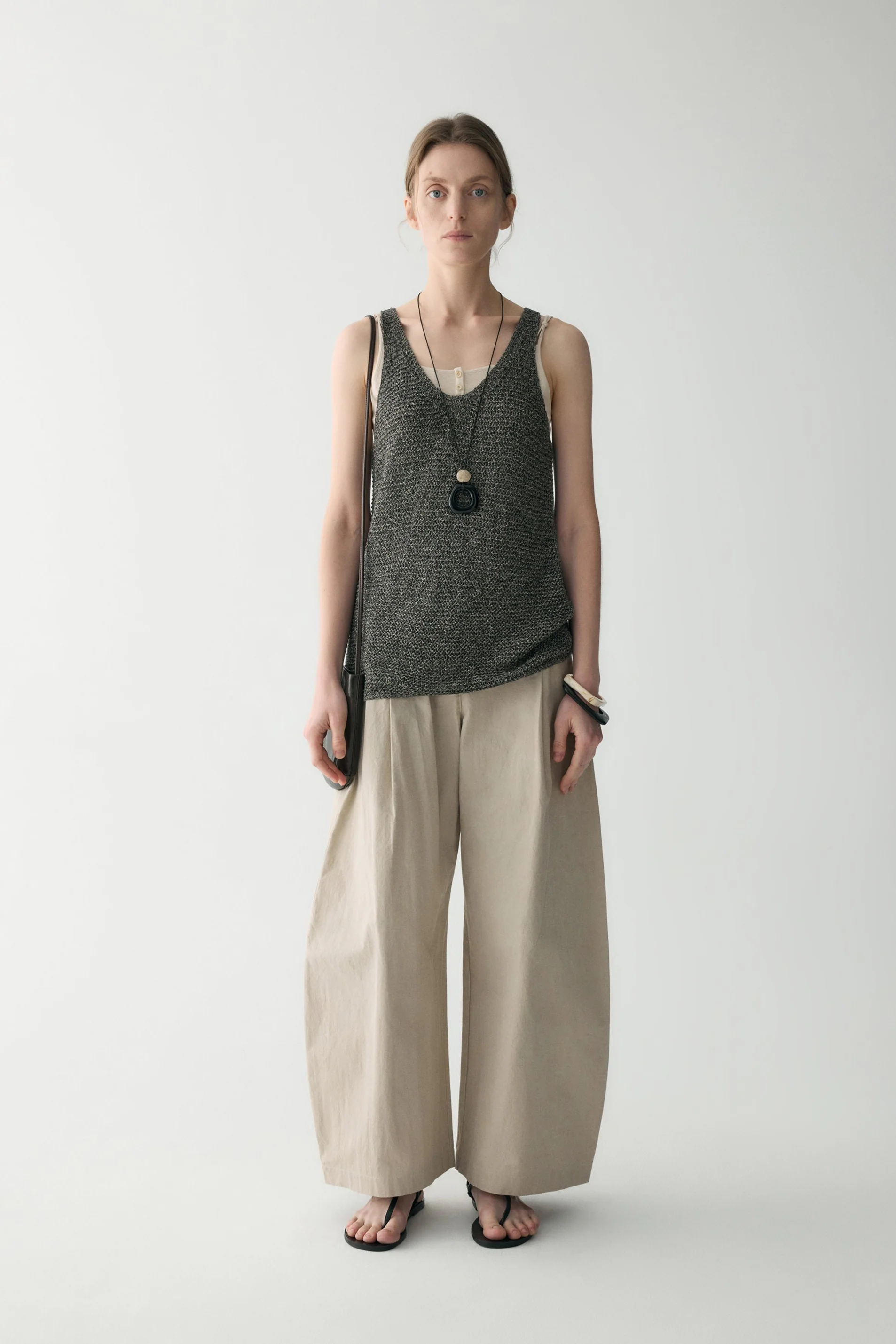 Cotton-linen Knitted Top - Image 3