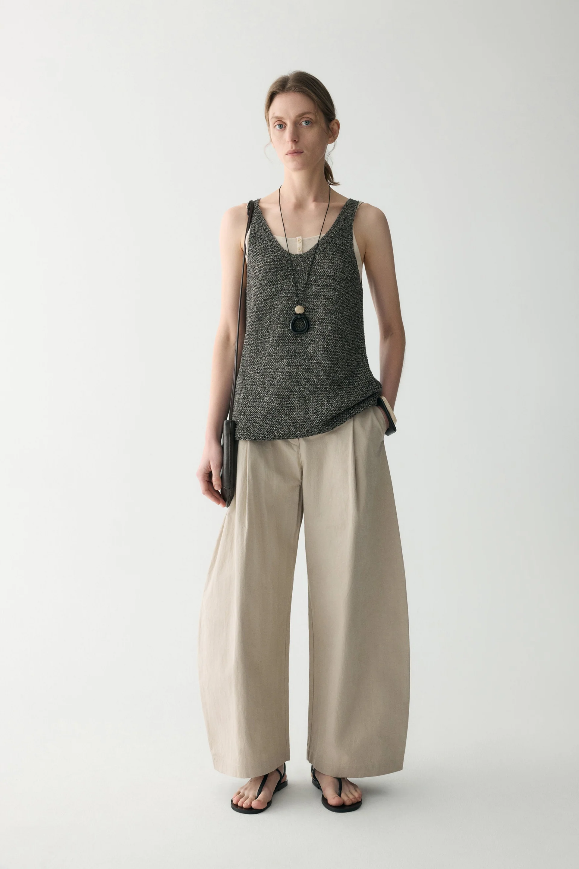 Cotton-linen Knitted Top - Image 4